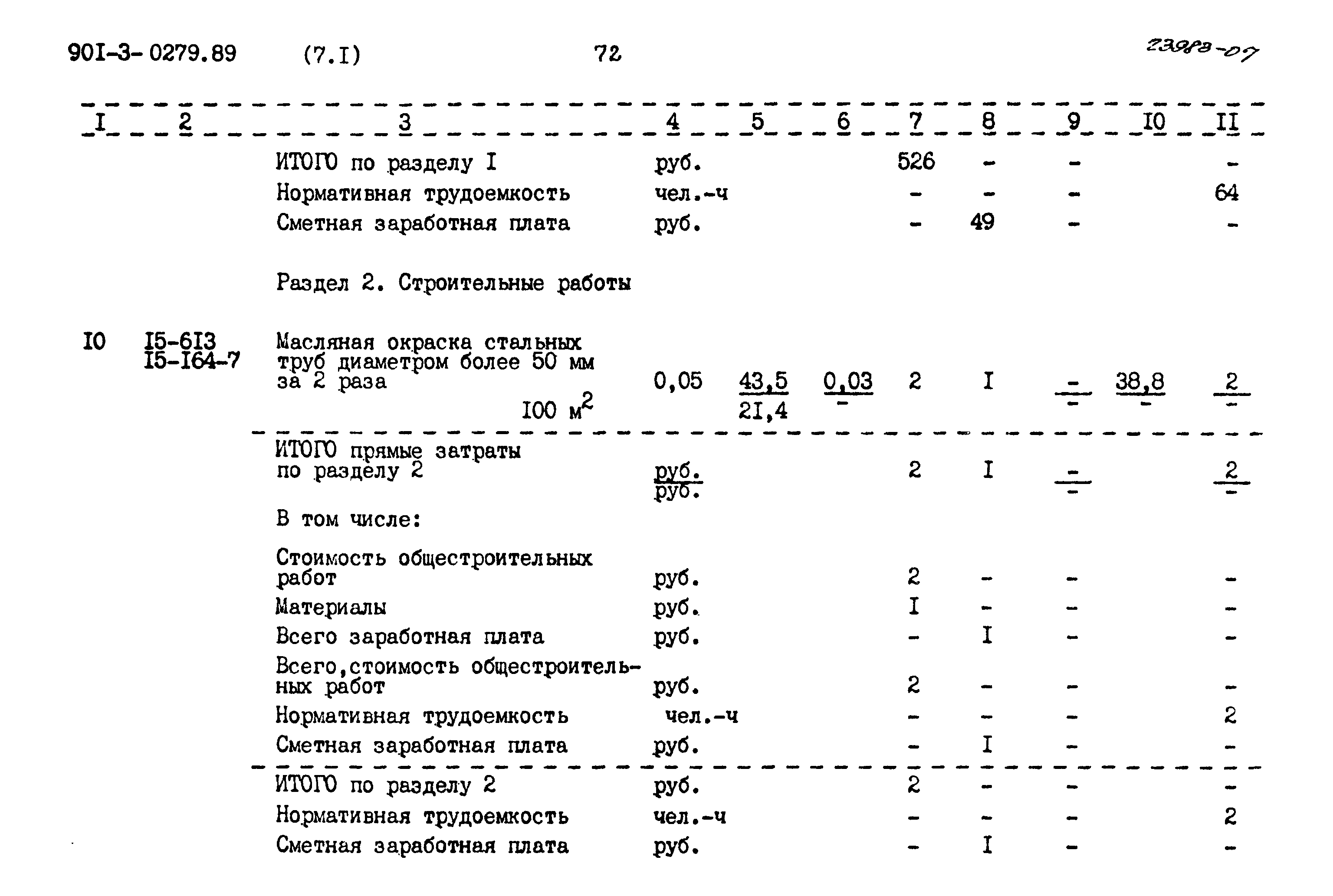 Типовые проектные решения 901-3-0279.89