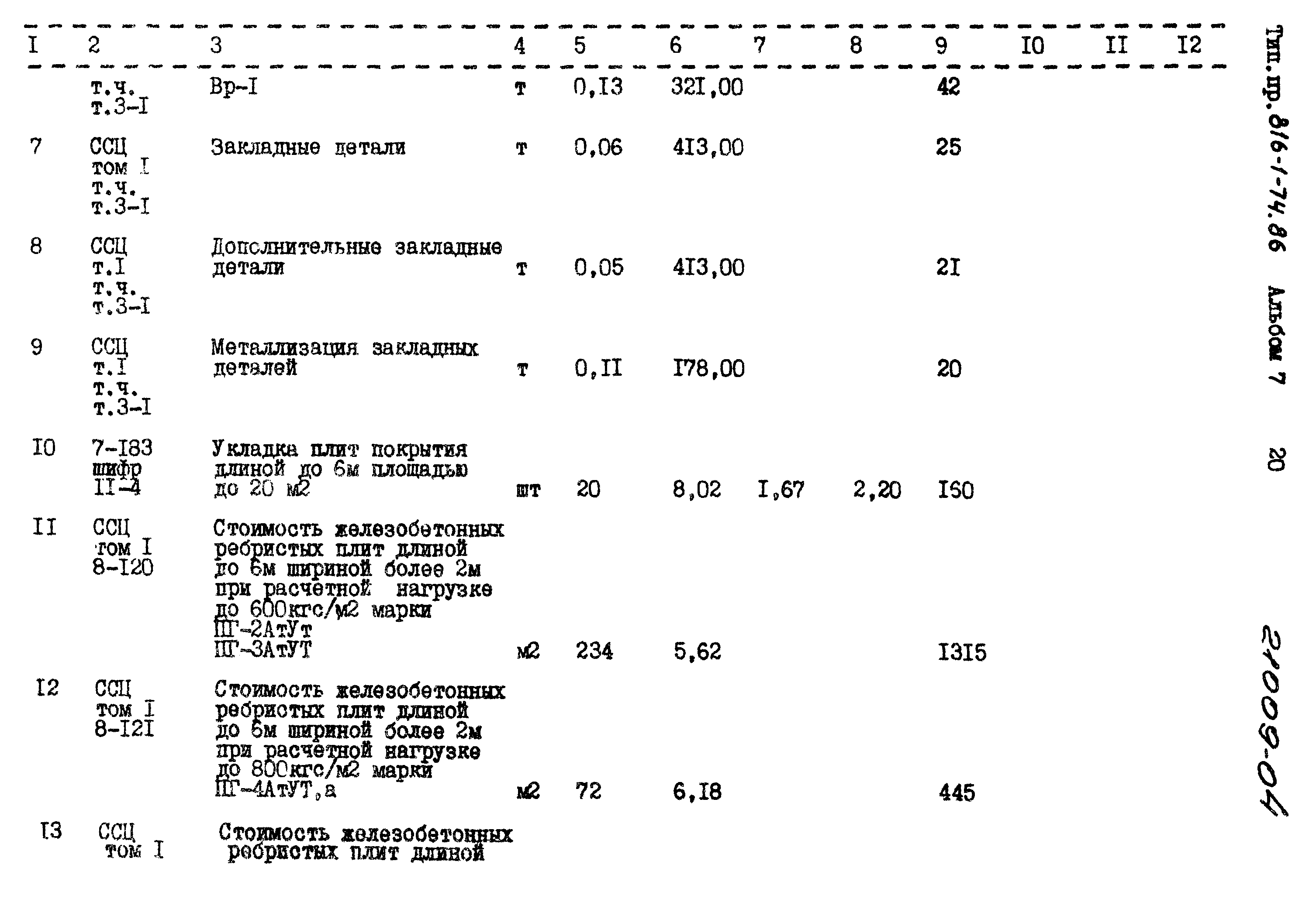 Типовой проект 816-1-74.86