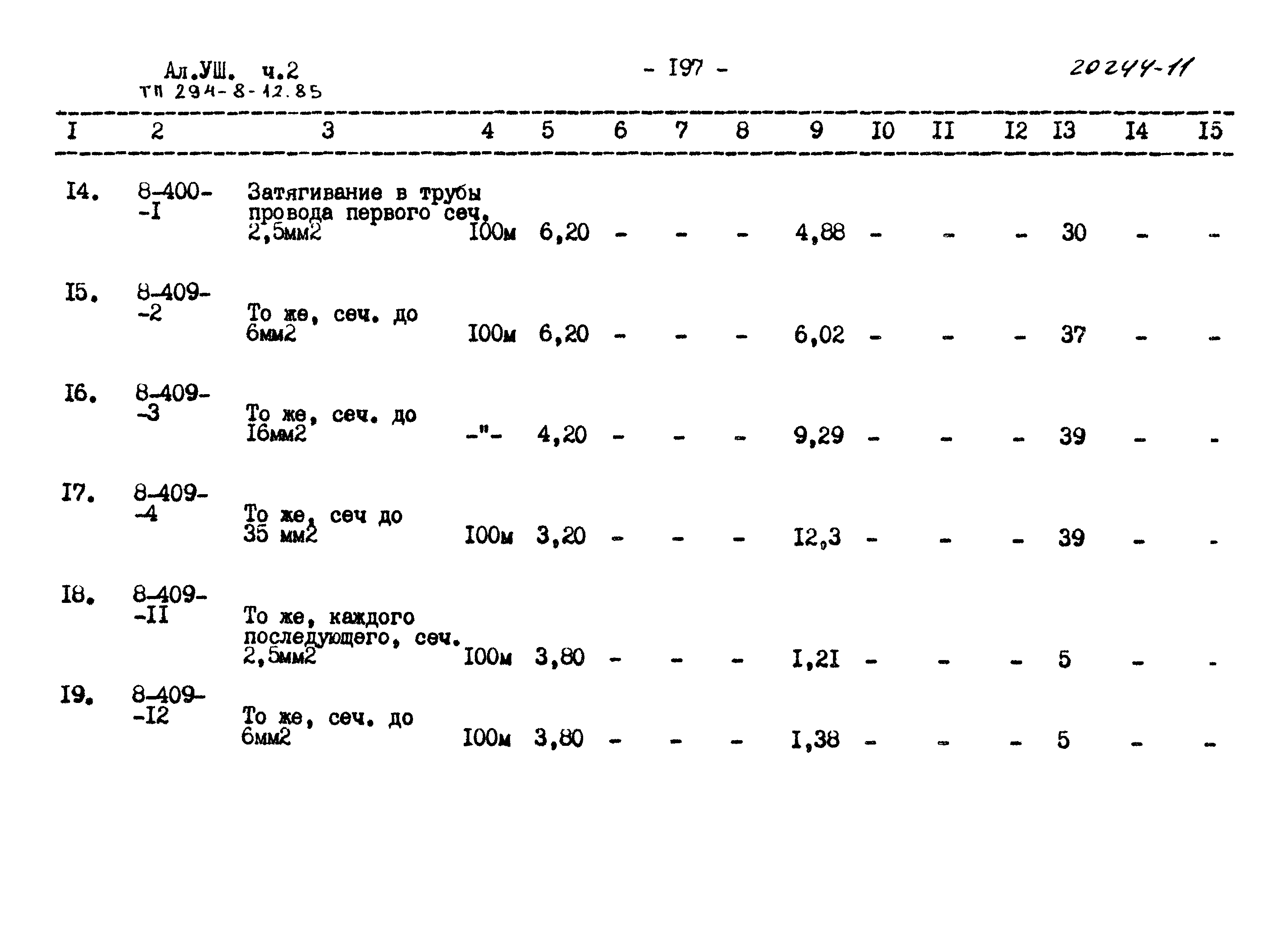 Типовой проект 294-8-12.85