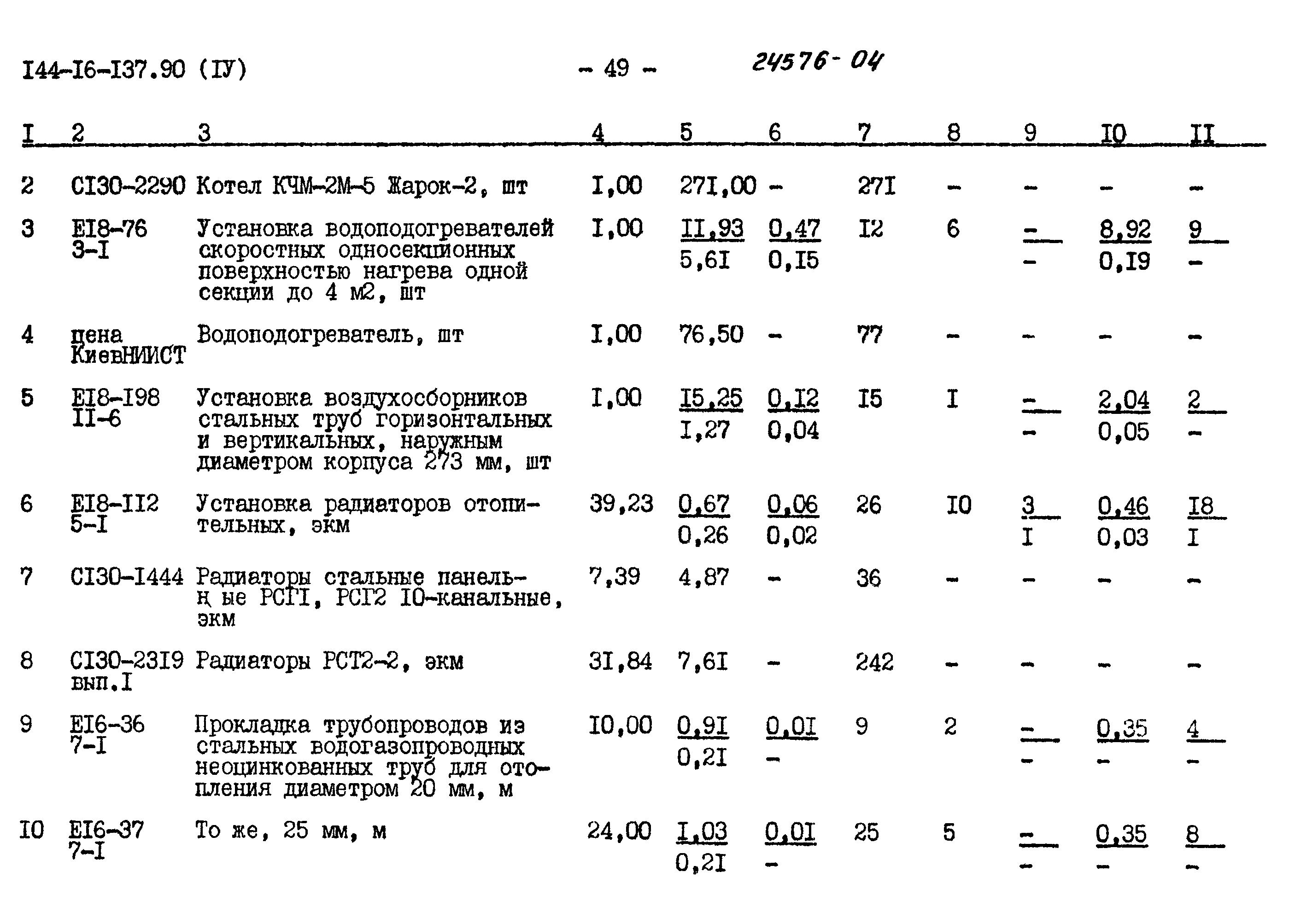 Типовой проект 144-16-137.90