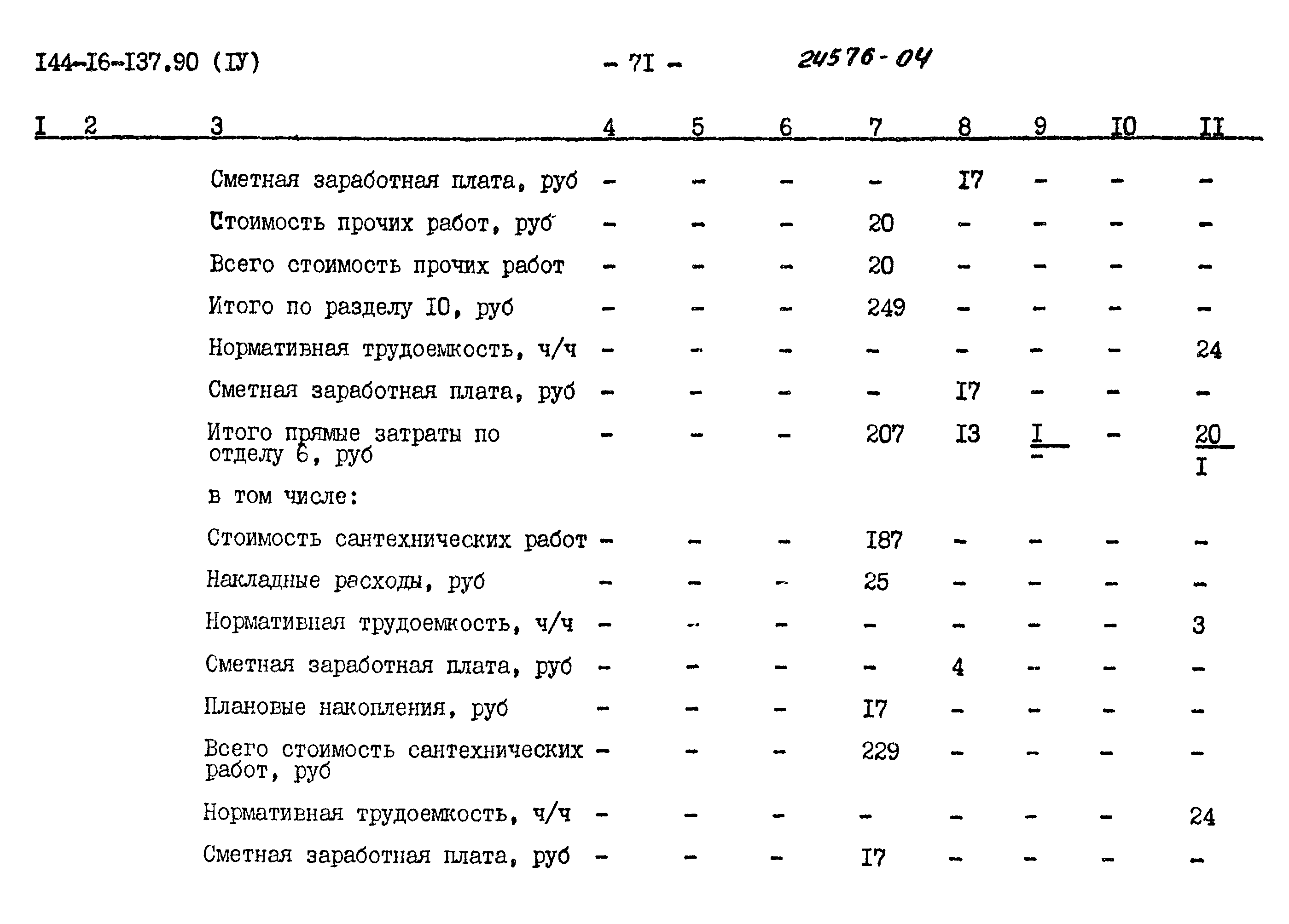 Типовой проект 144-16-137.90