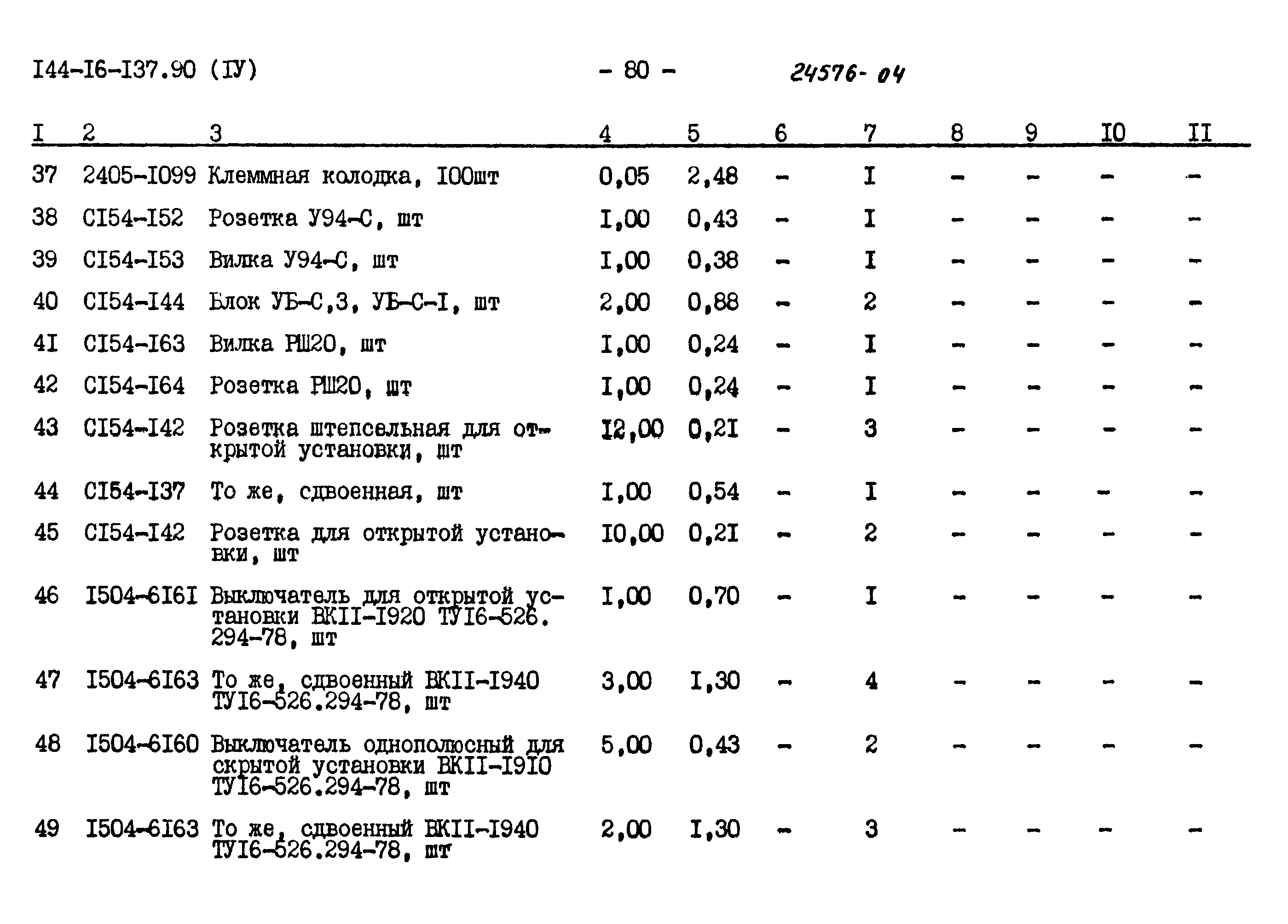 Типовой проект 144-16-137.90