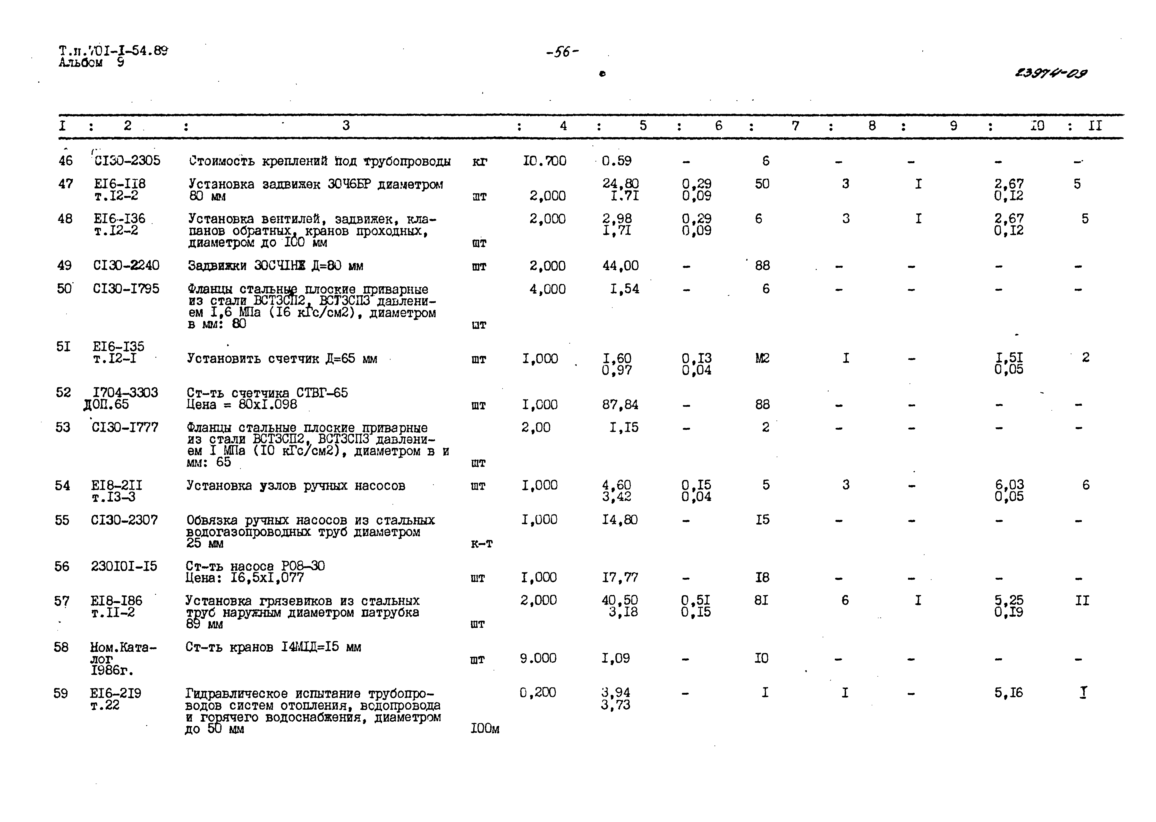 Типовой проект 701-1-54.89