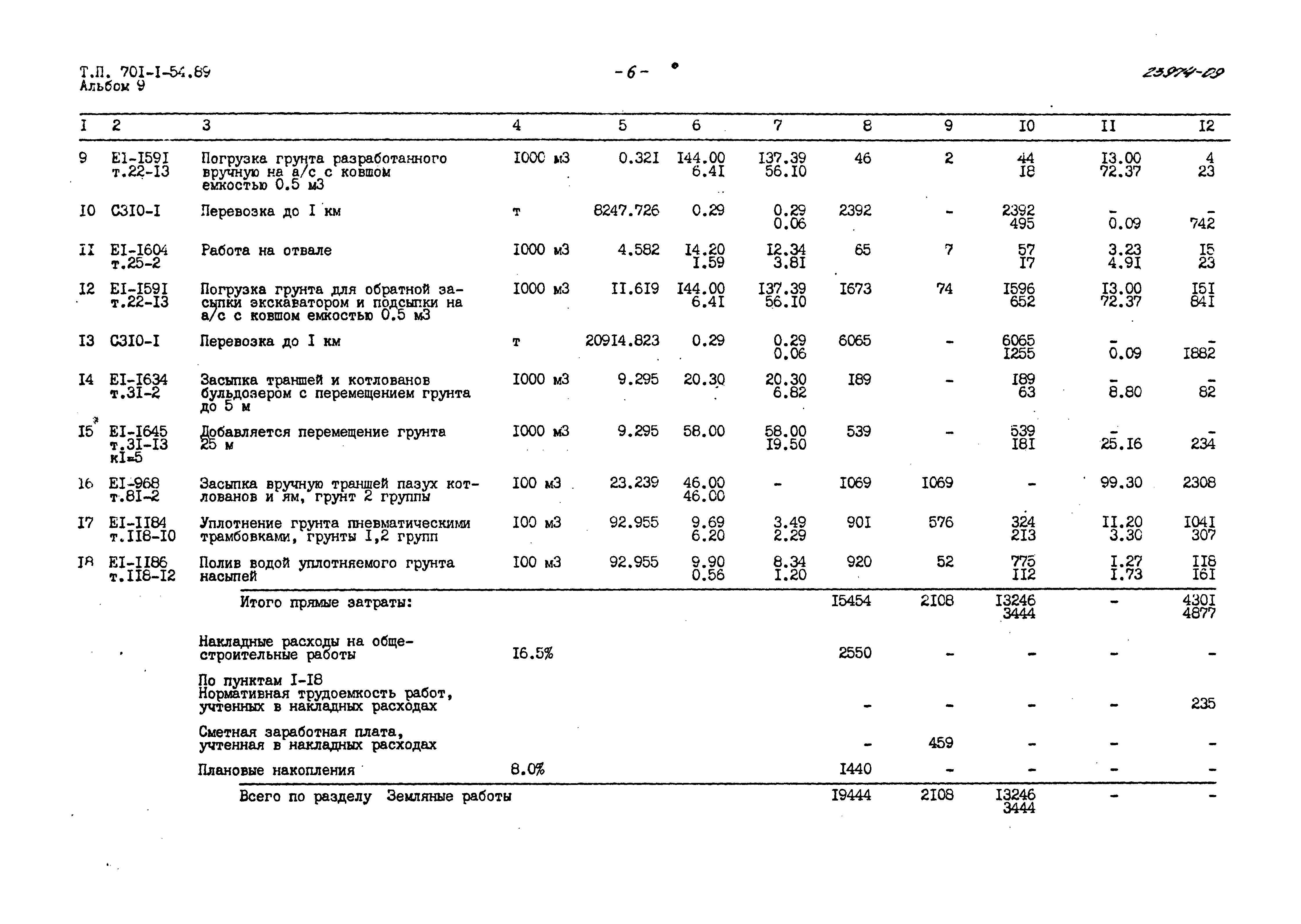 Типовой проект 701-1-54.89