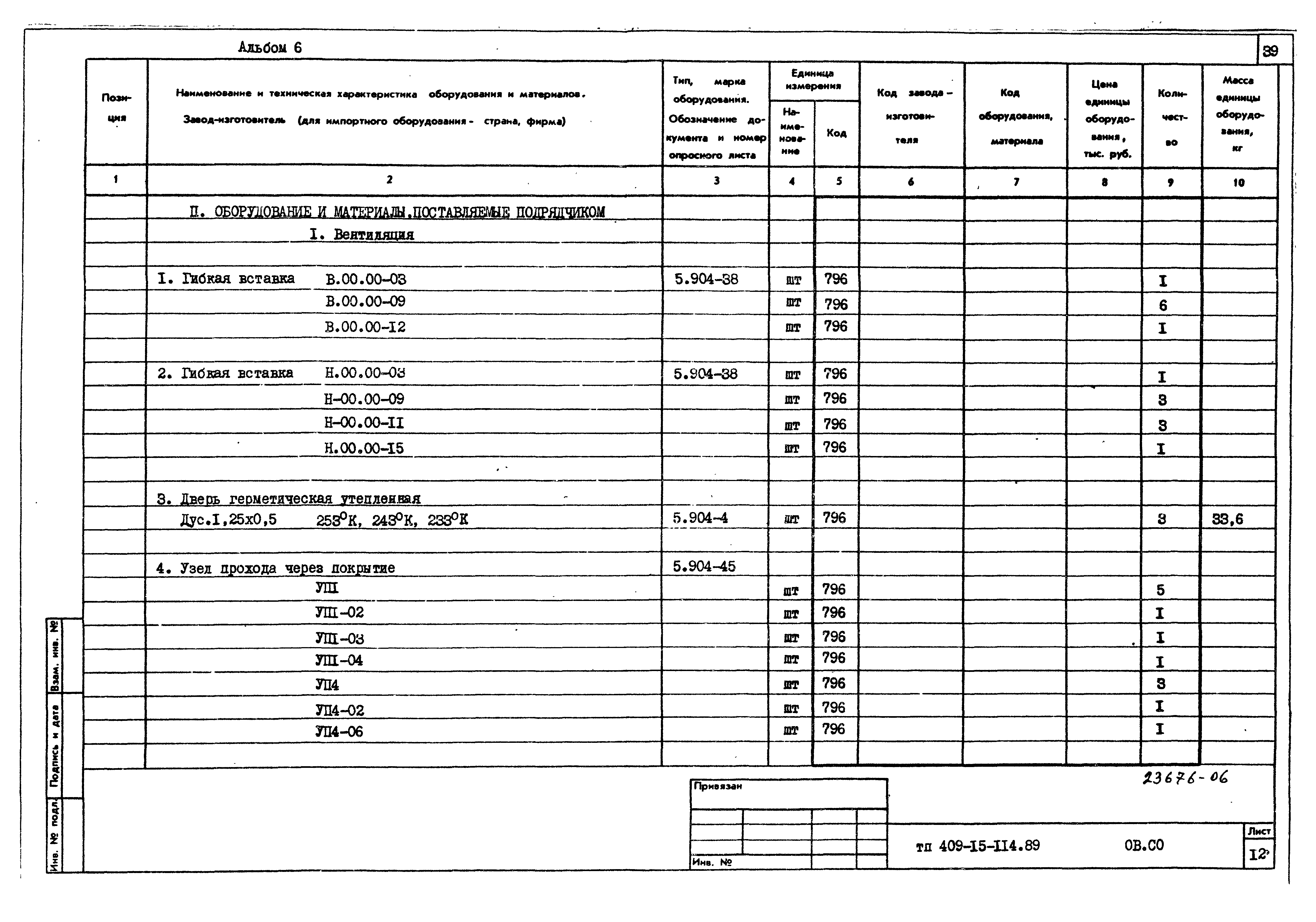 Типовой проект 409-15-114.89