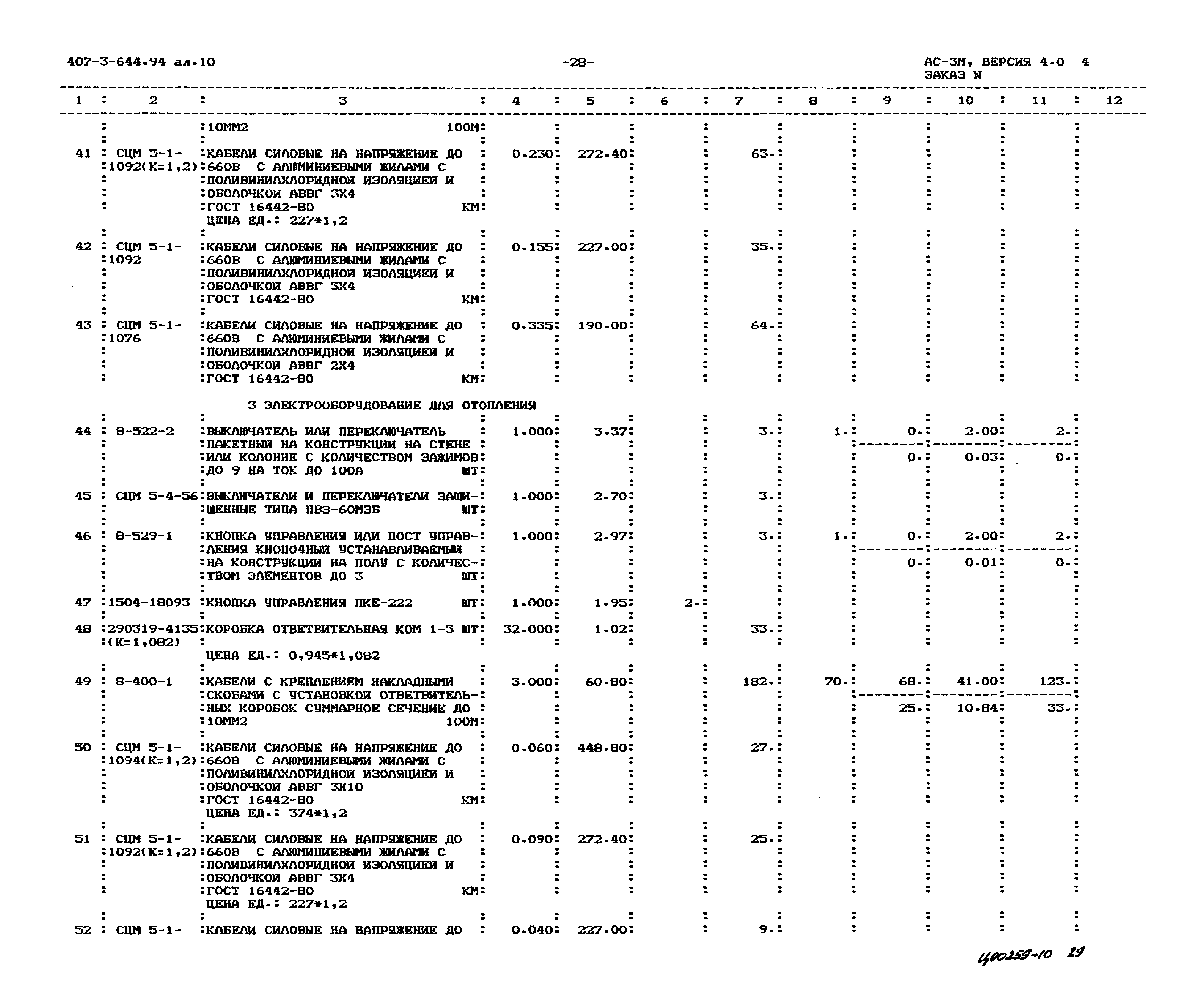 Типовой проект 407-3-644.94