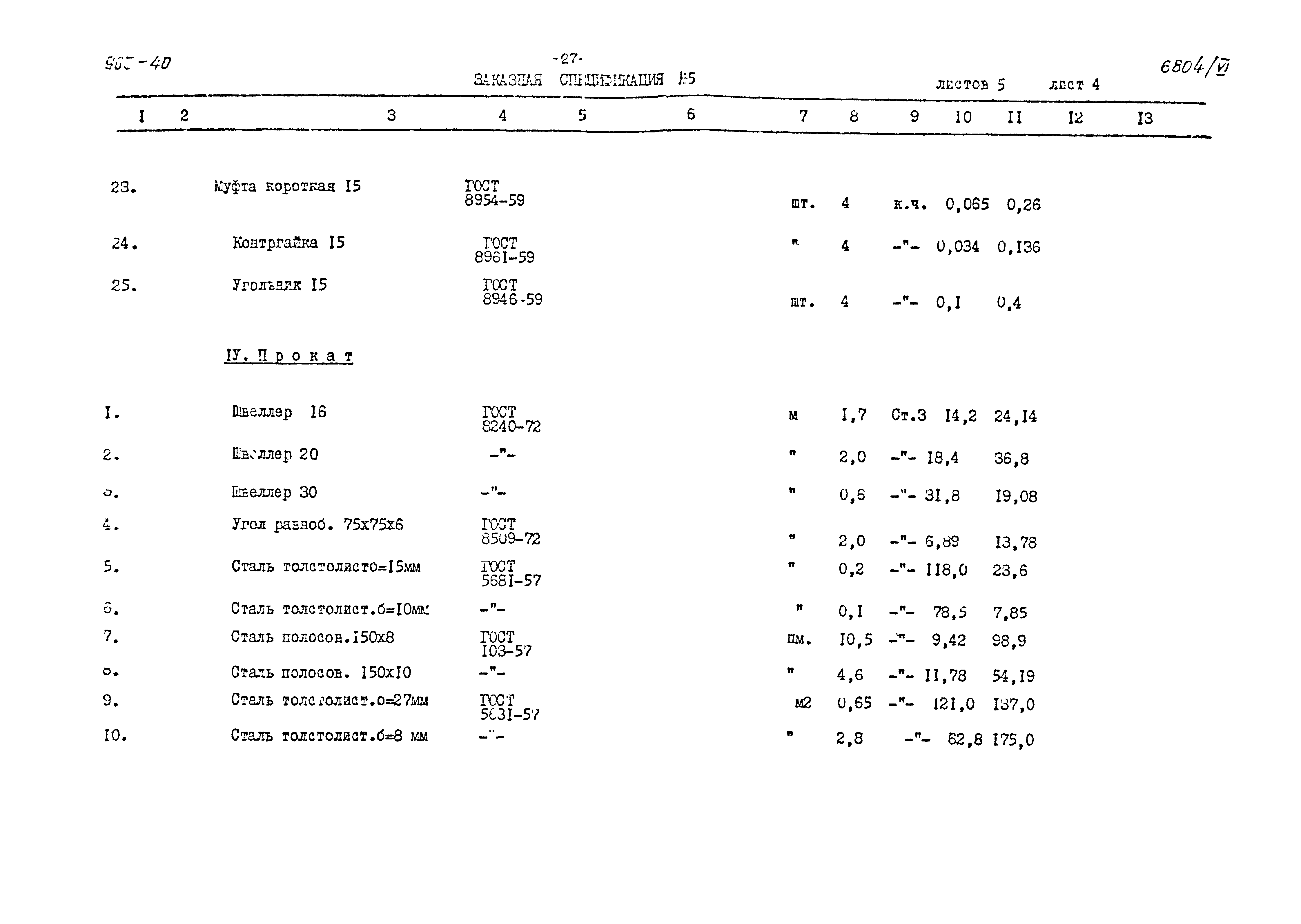 Типовой проект 905-40