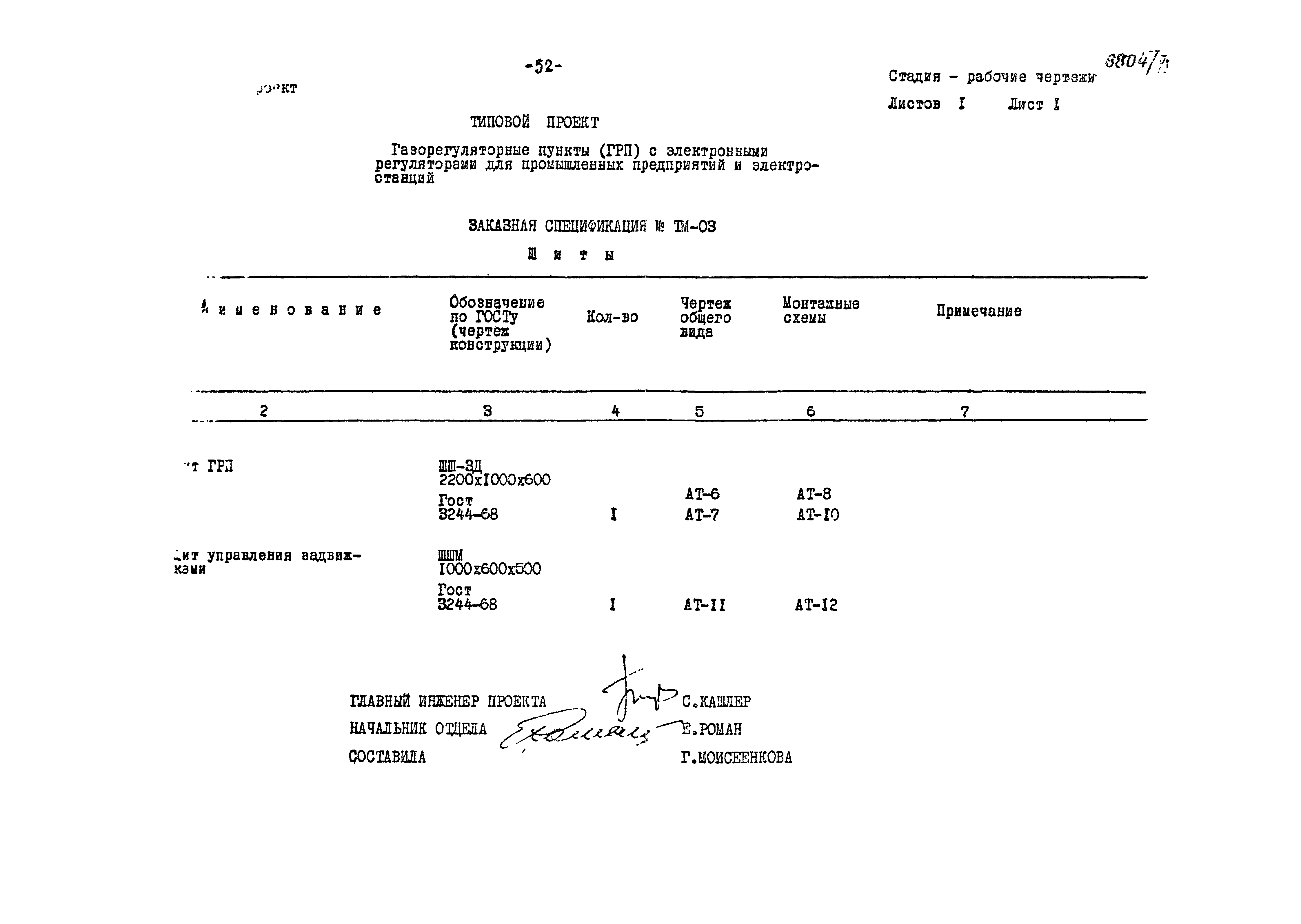 Типовой проект 905-40