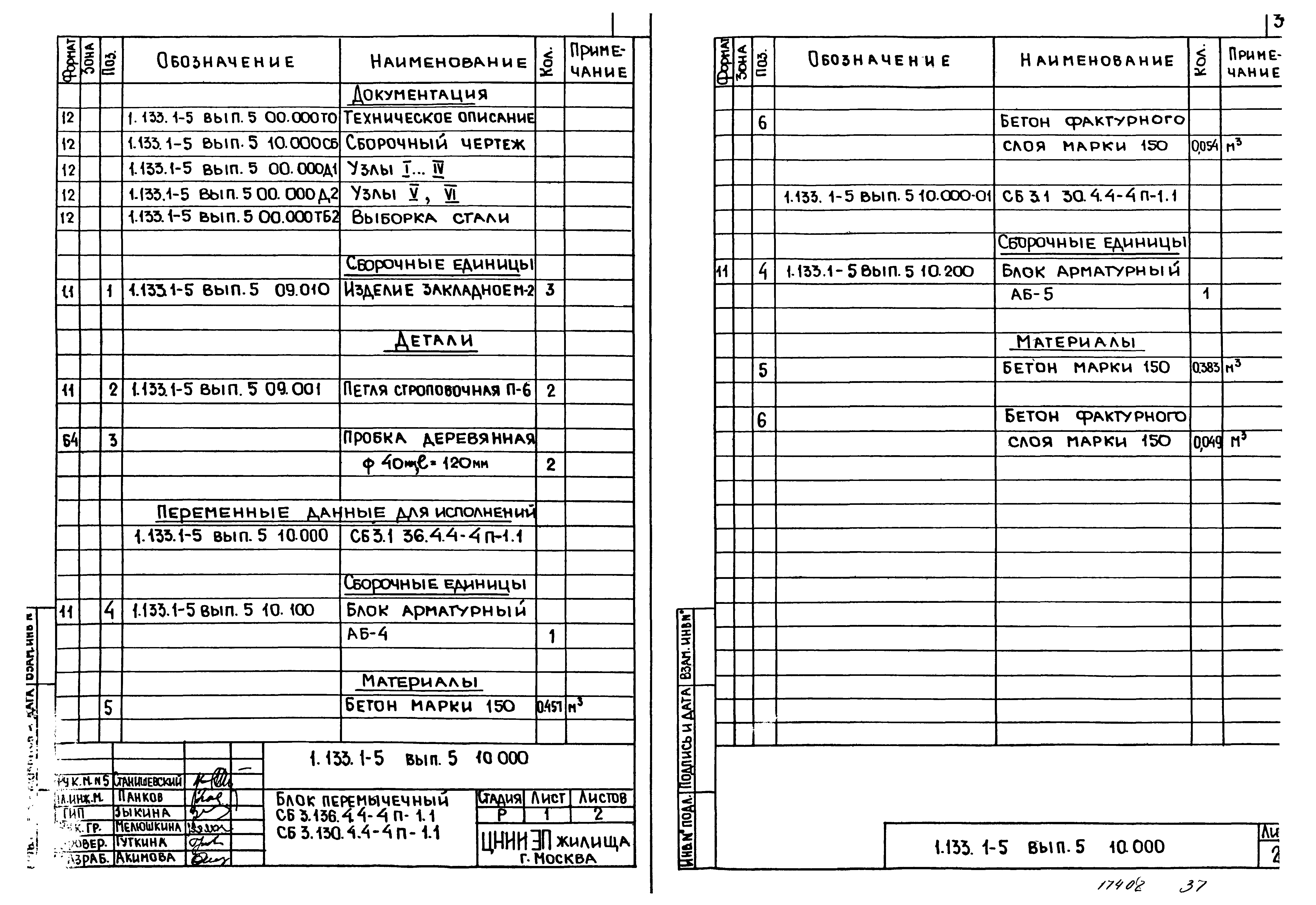 Серия 1.133.1-5