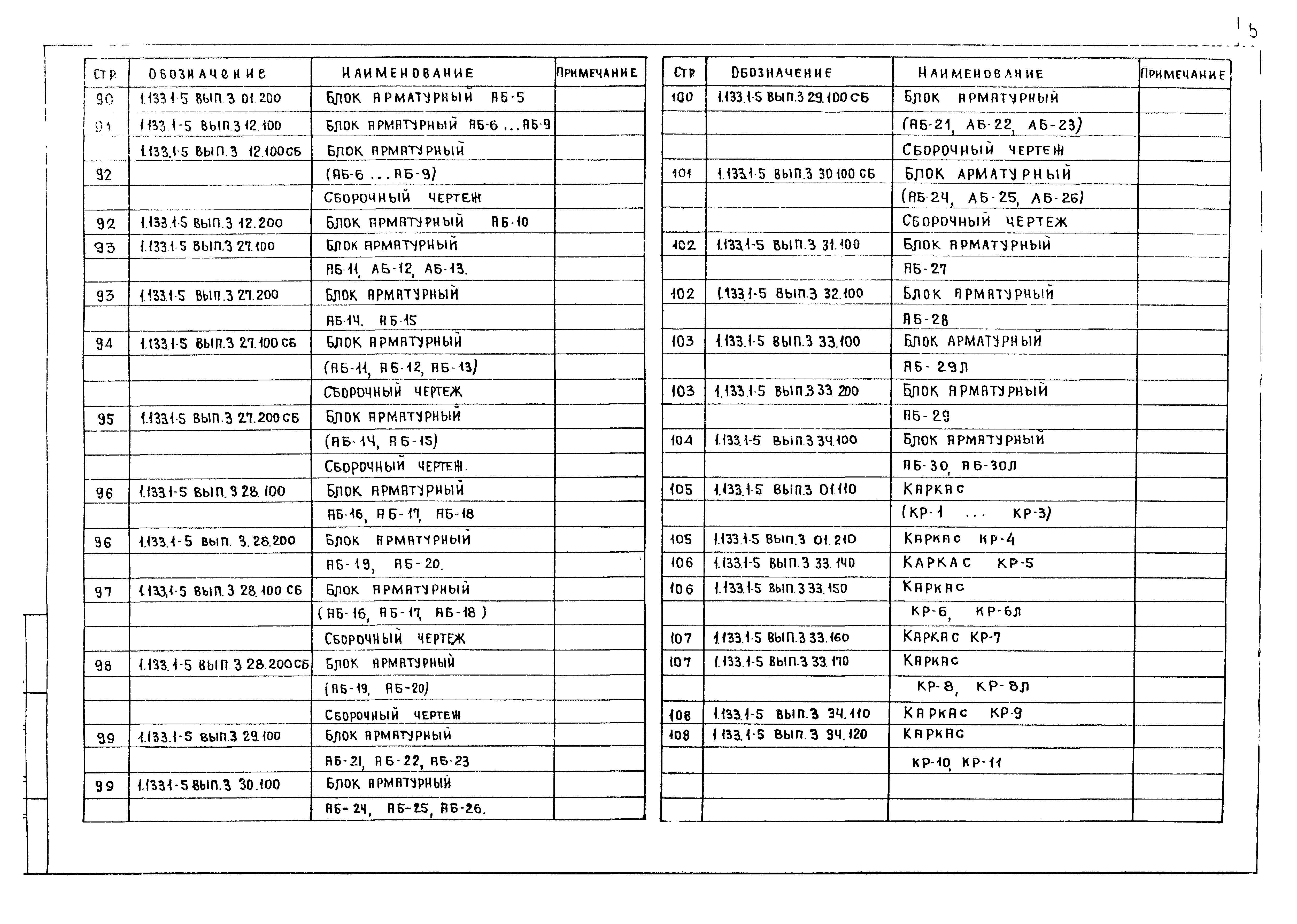 Серия 1.133.1-5