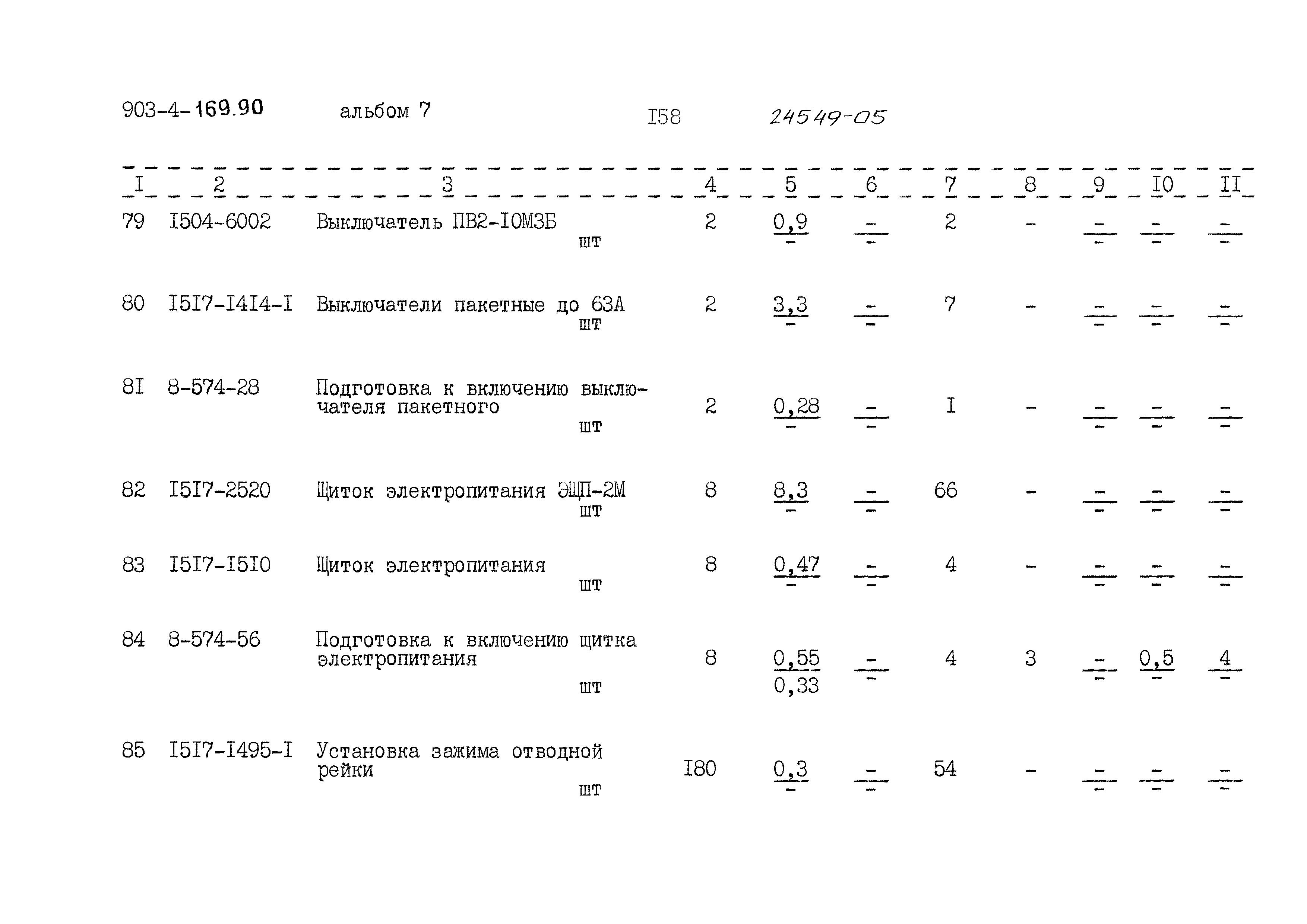 Типовой проект 903-4-169.90