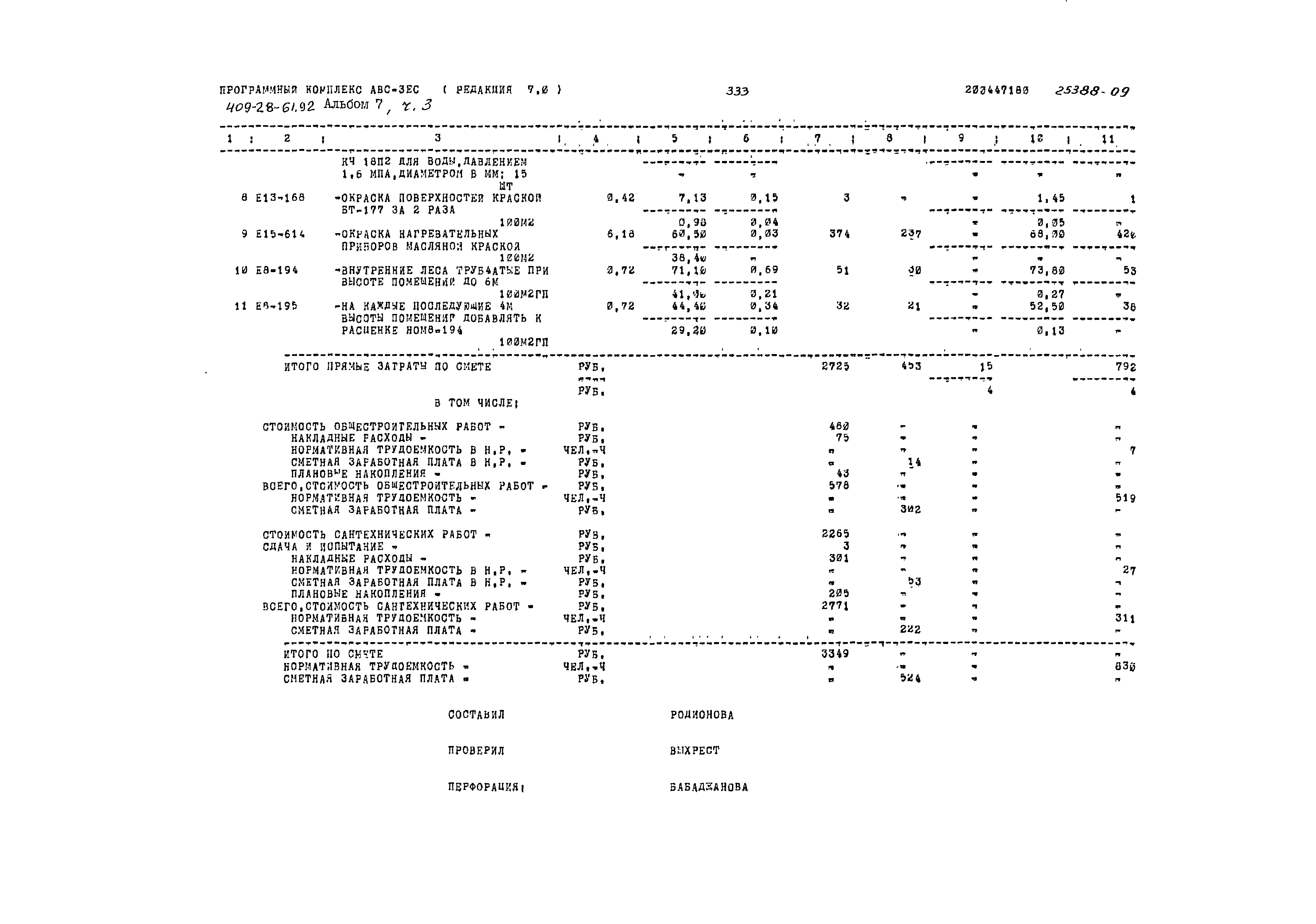 Типовой проект 409-28-61.92