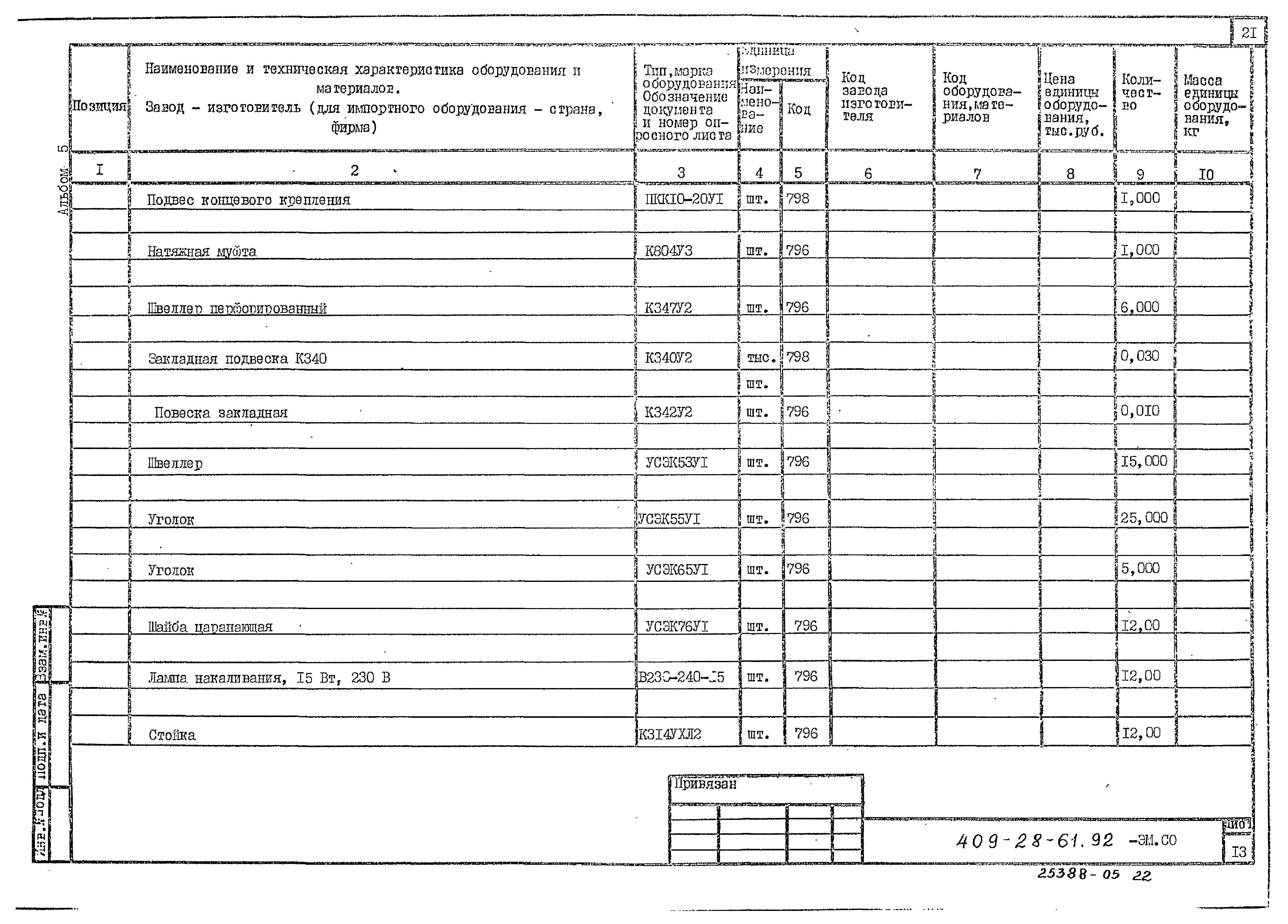 Типовой проект 409-28-61.92