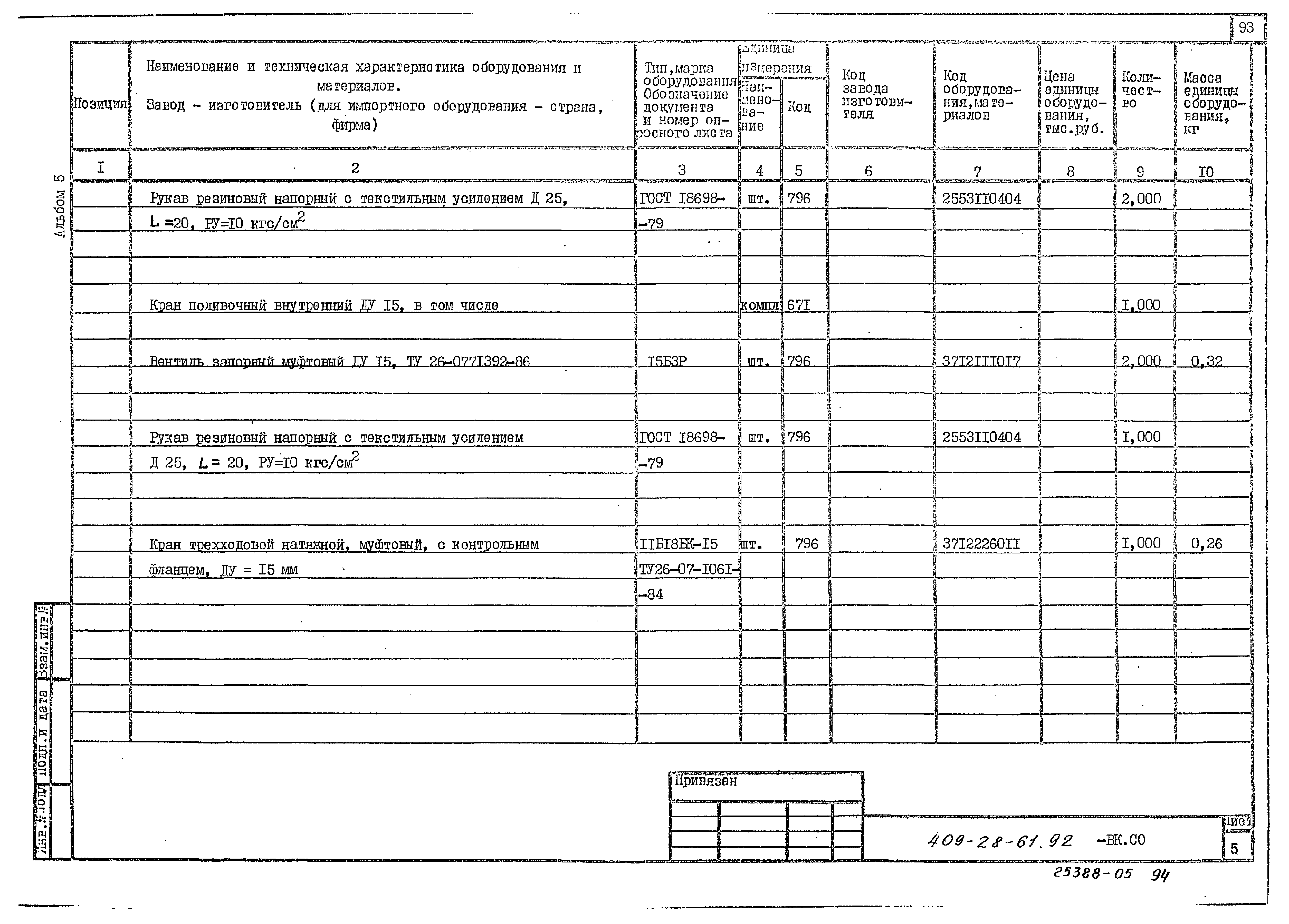 Типовой проект 409-28-61.92