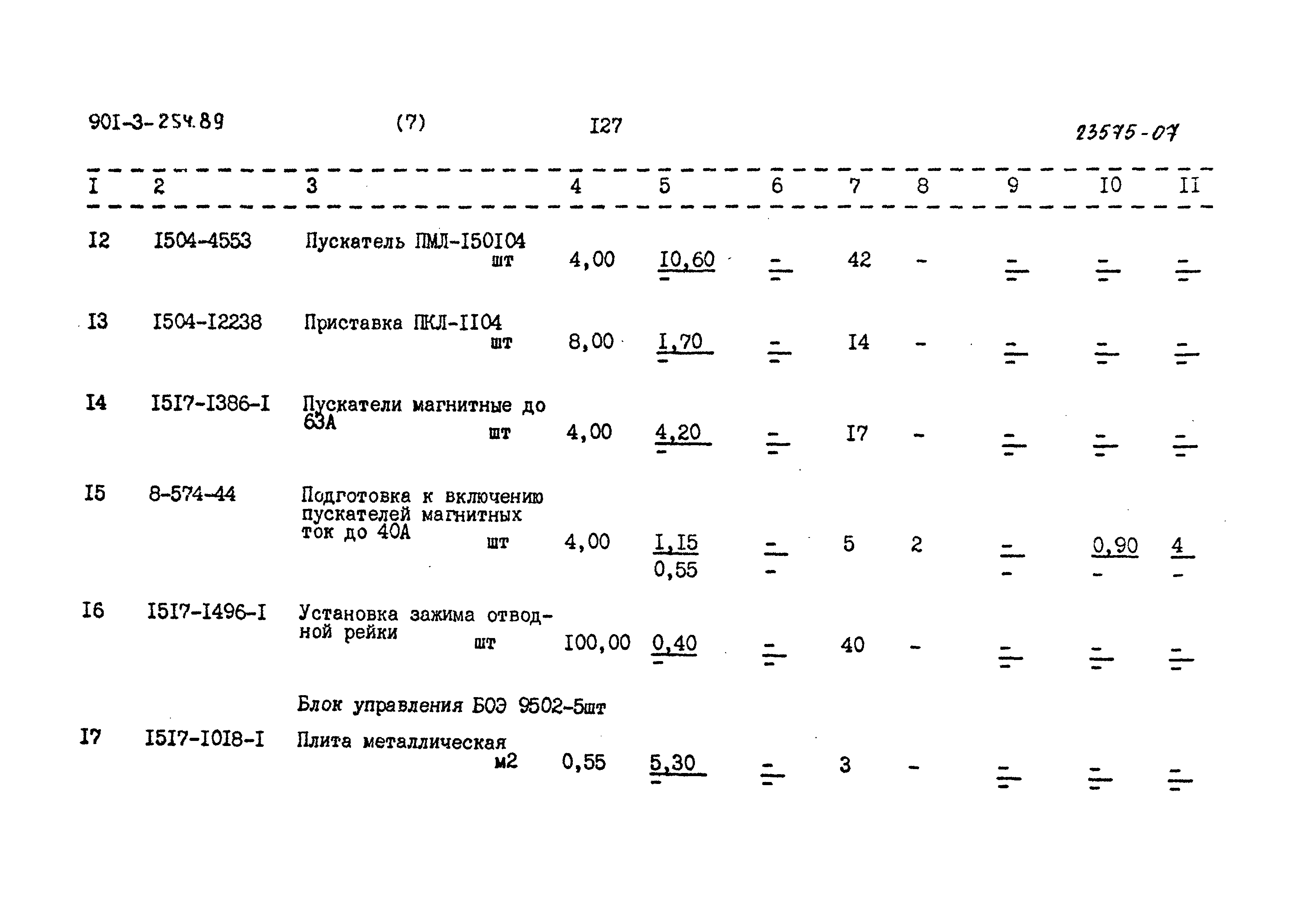 Типовой проект 901-3-254.89