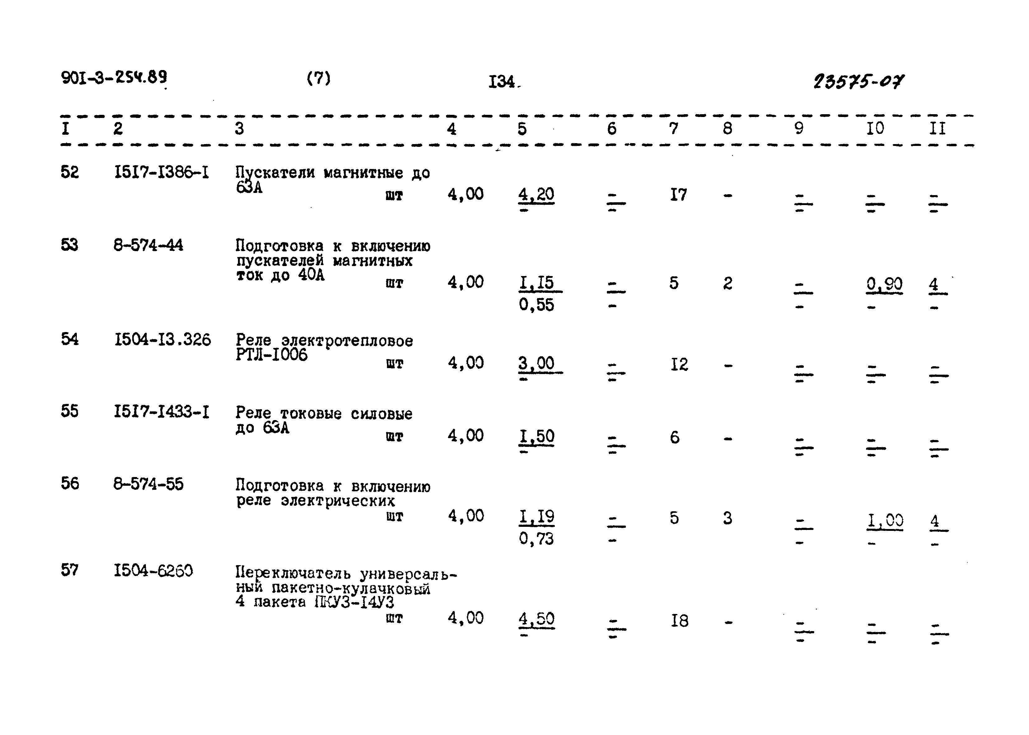 Типовой проект 901-3-254.89