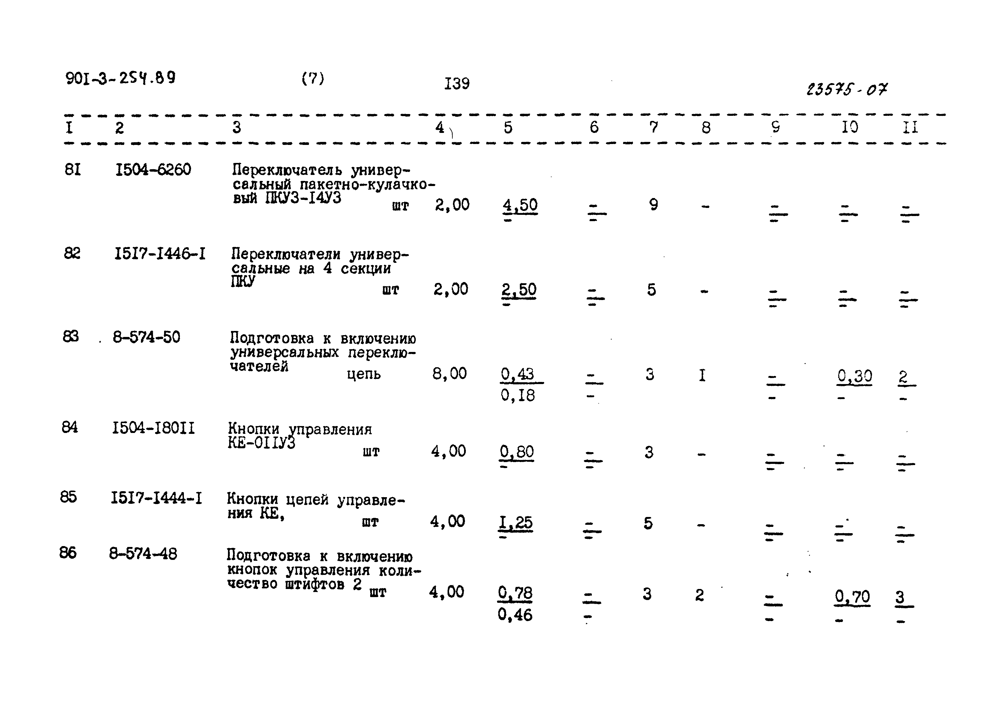 Типовой проект 901-3-254.89