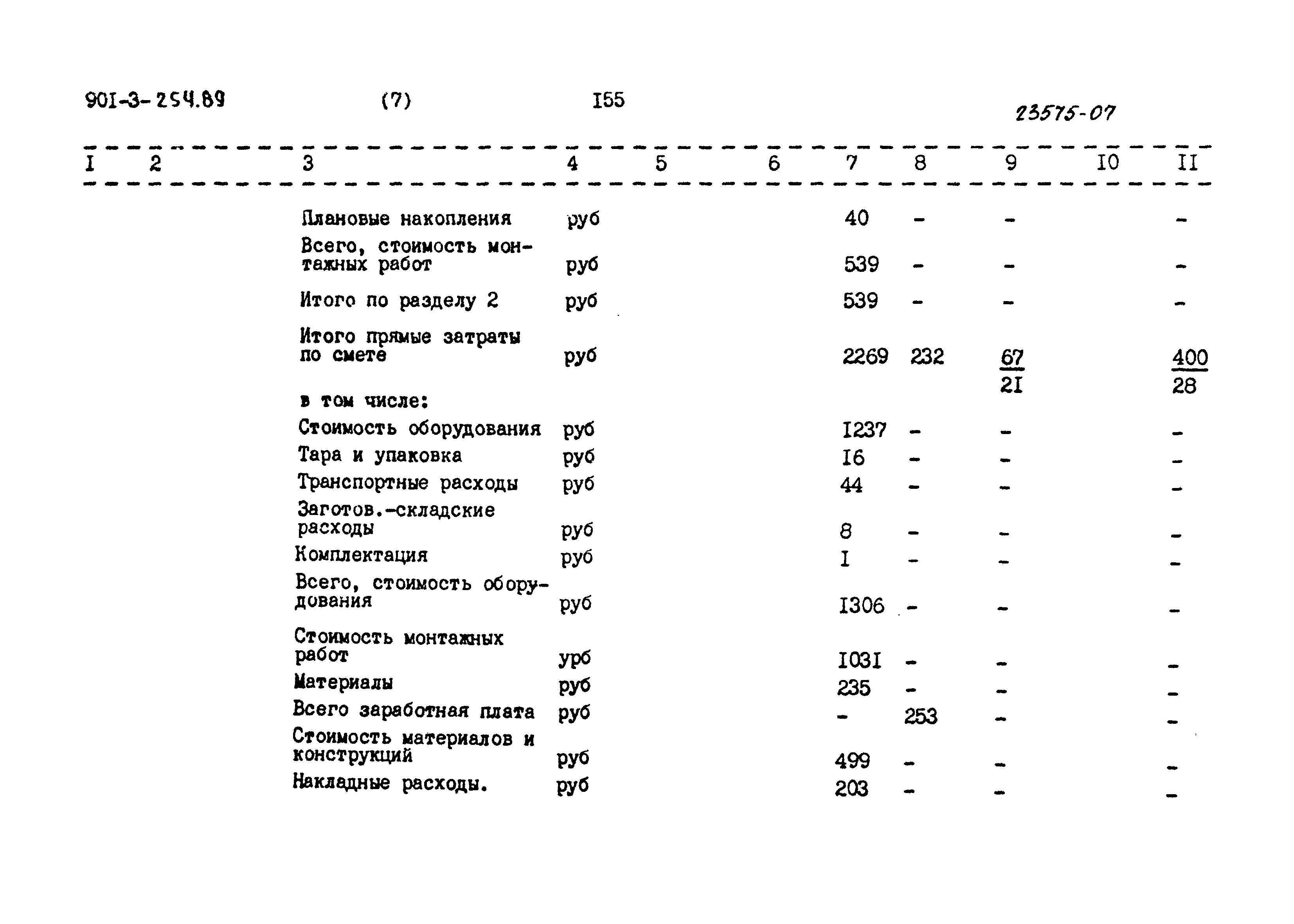 Типовой проект 901-3-254.89