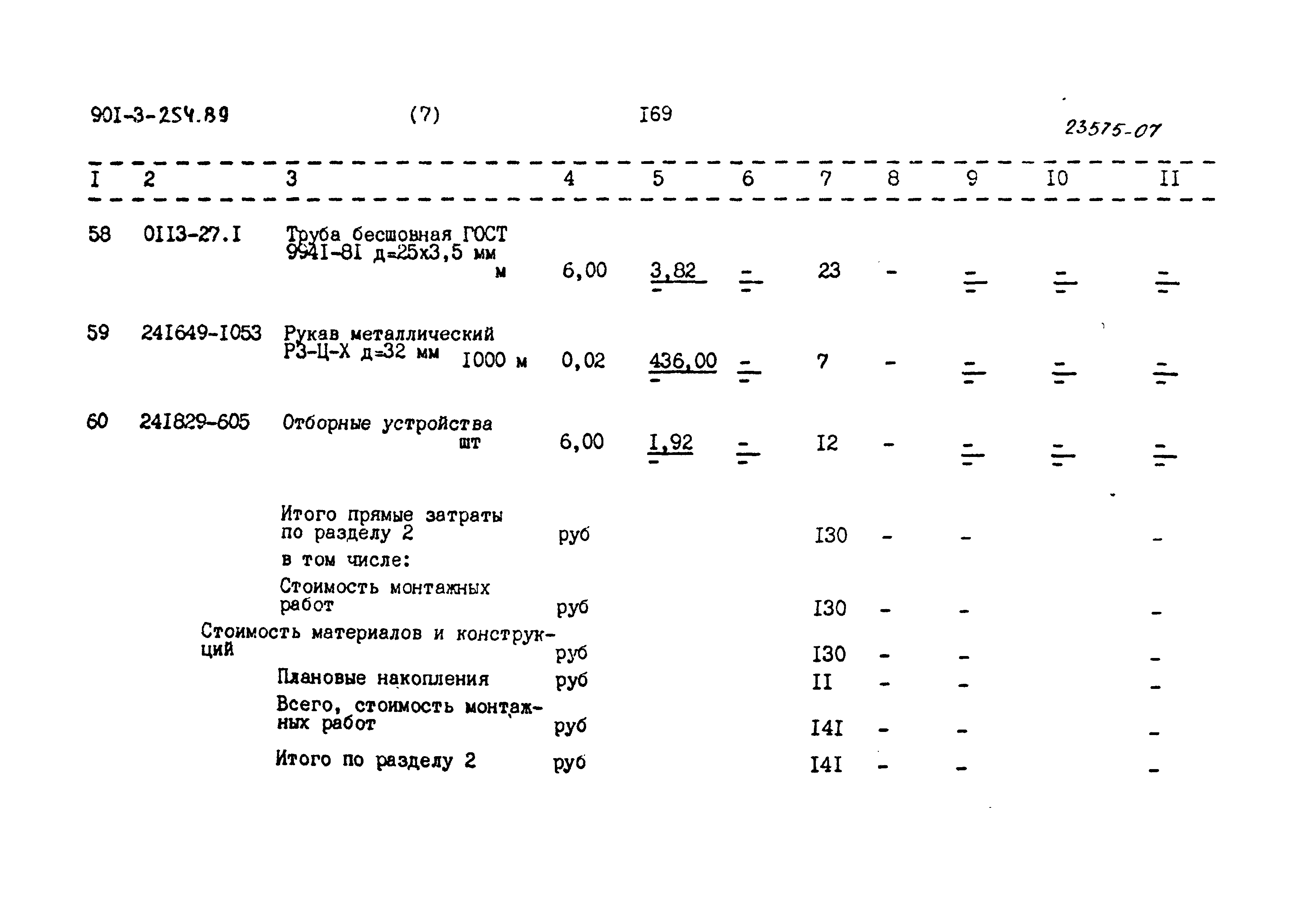 Типовой проект 901-3-254.89