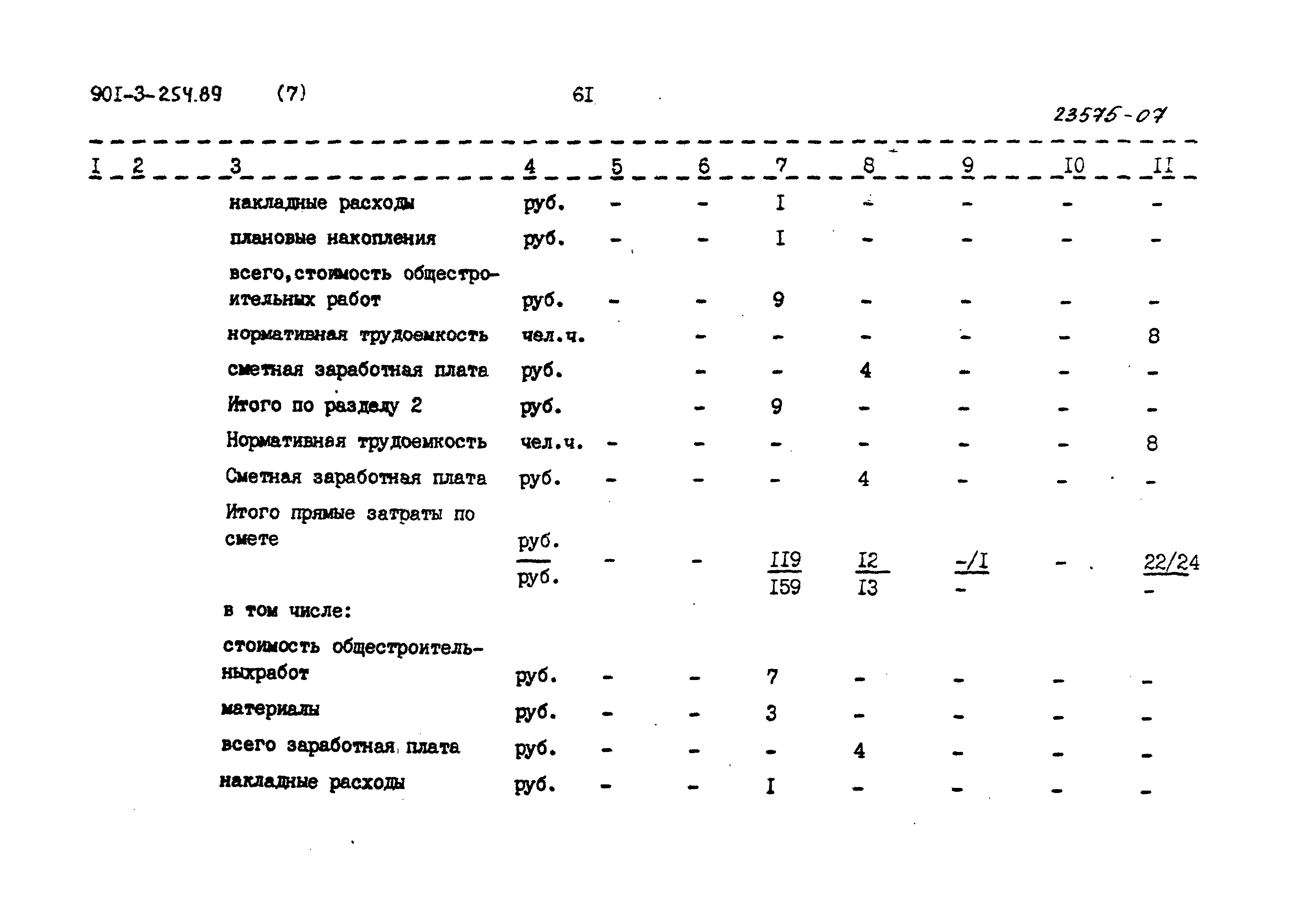 Типовой проект 901-3-254.89