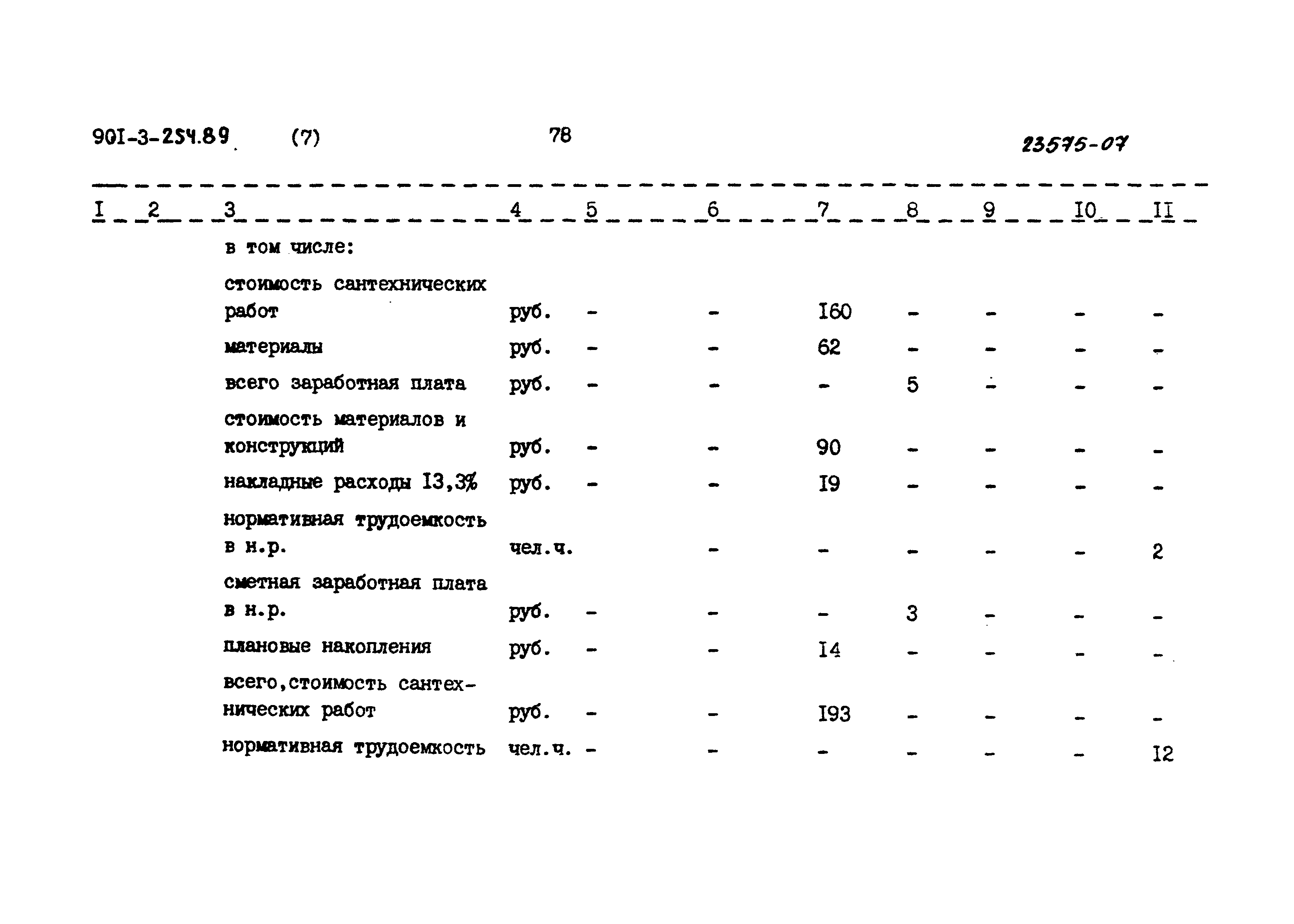 Типовой проект 901-3-254.89