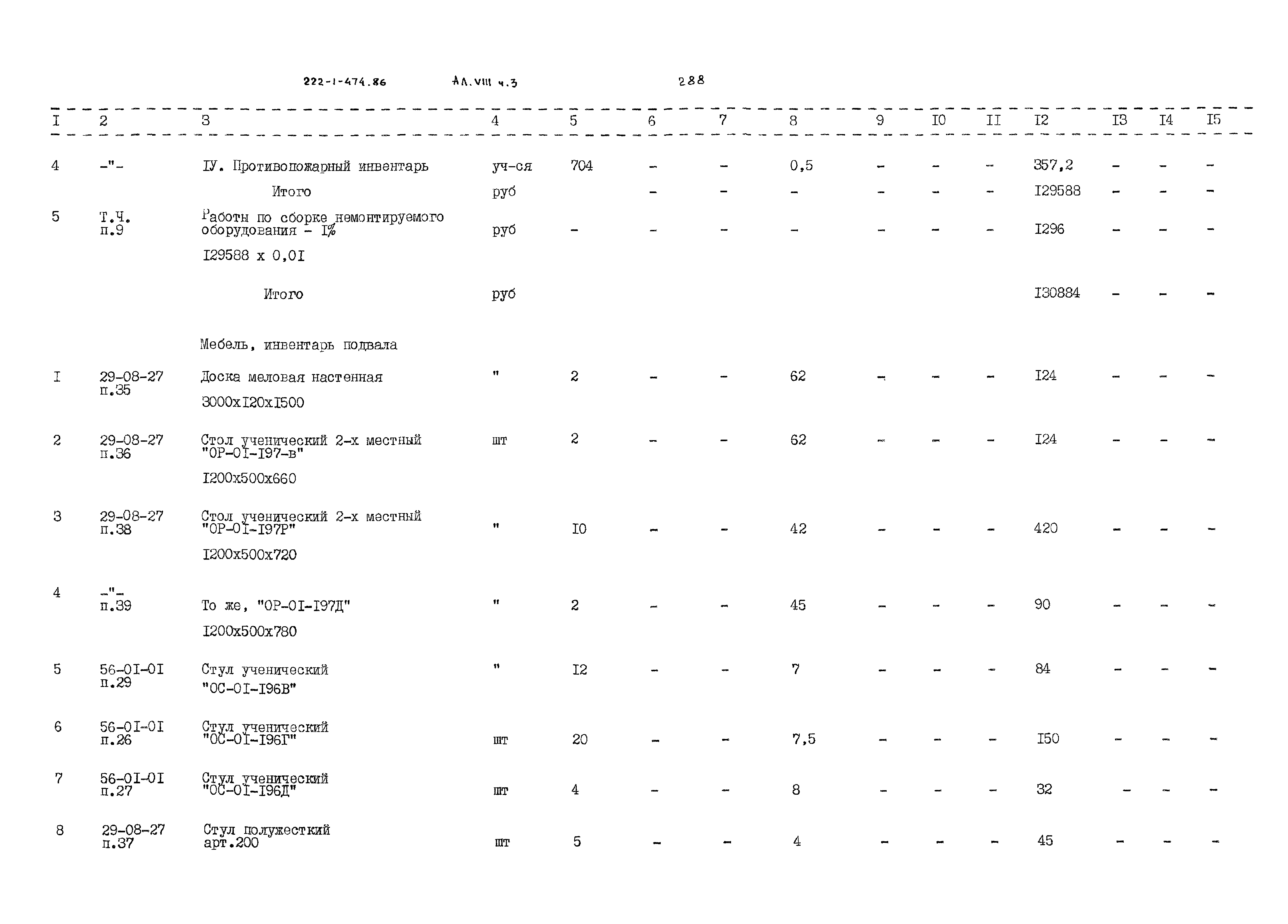 Типовой проект 222-1-474.86