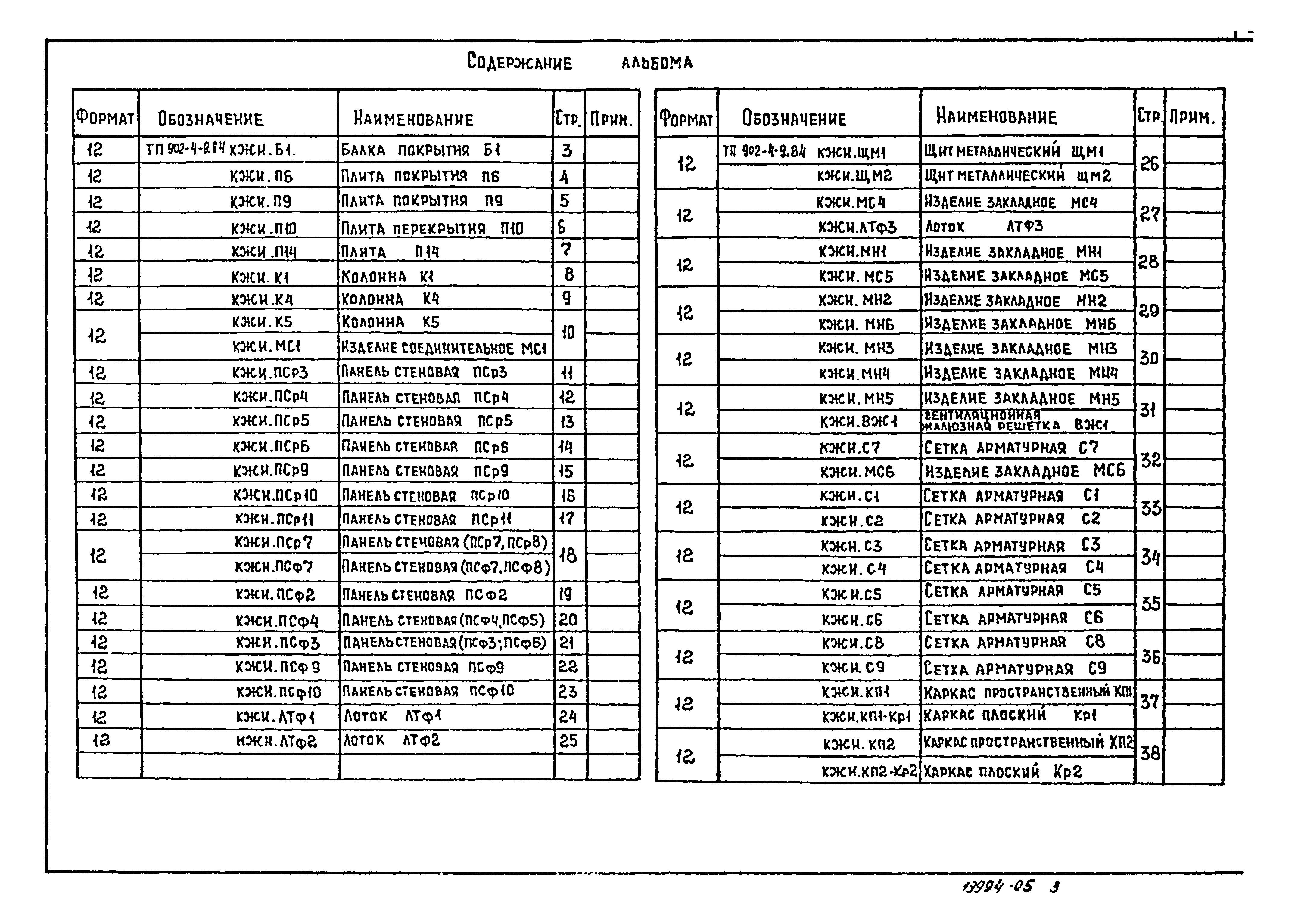 Типовой проект 902-4-9.84