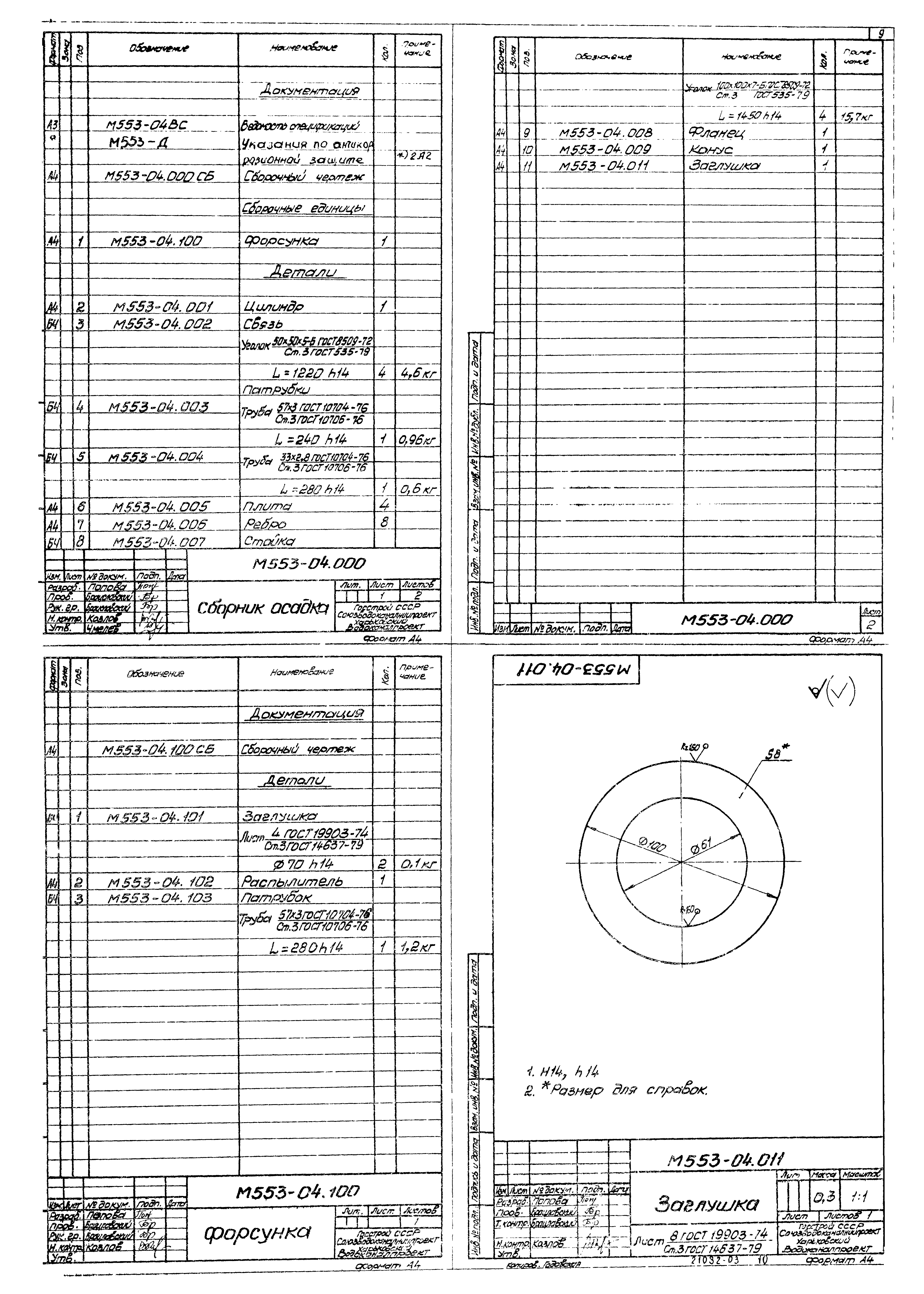 Типовые проектные решения 902-2-0398.86