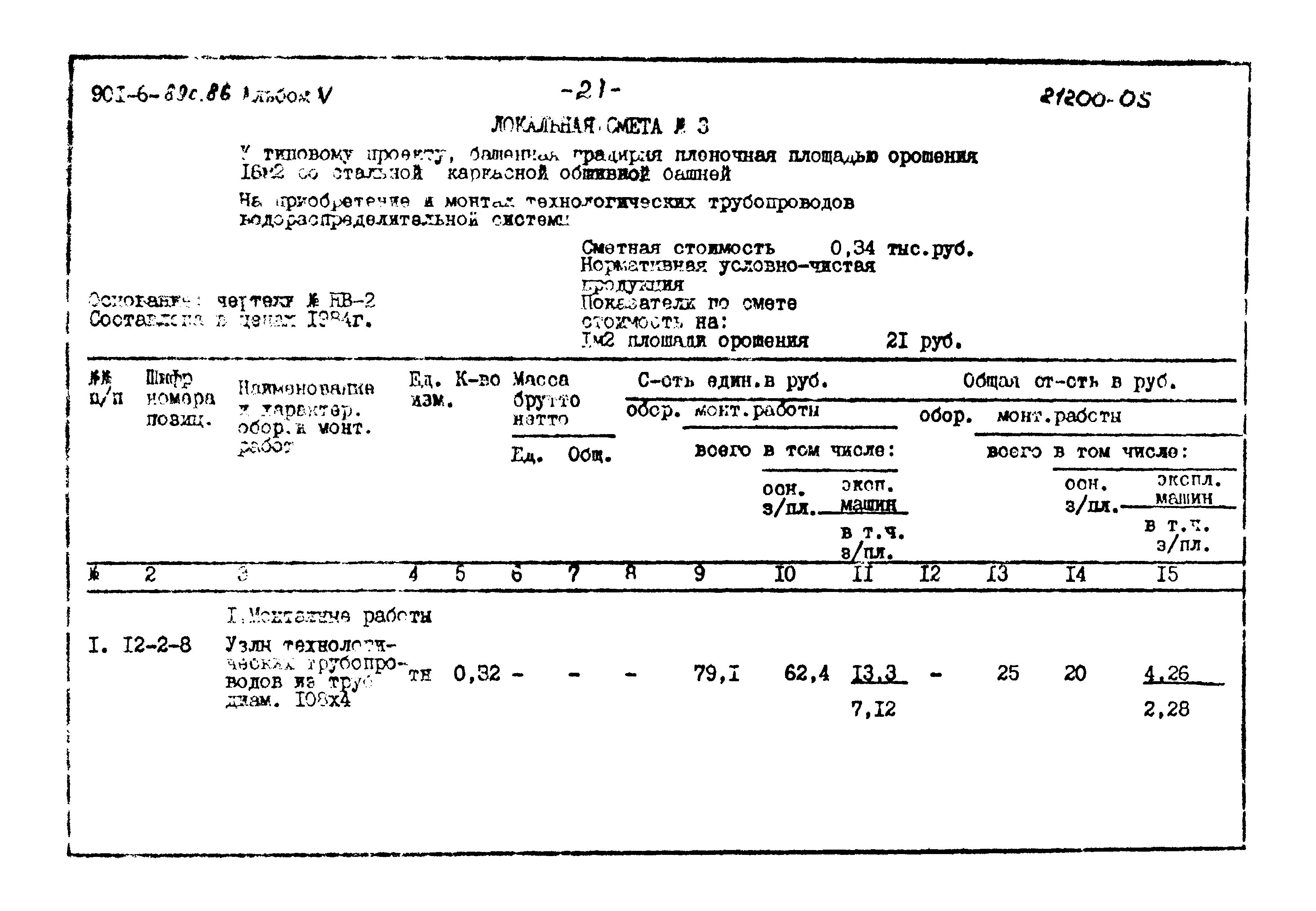 Типовой проект 901-6-89с.86