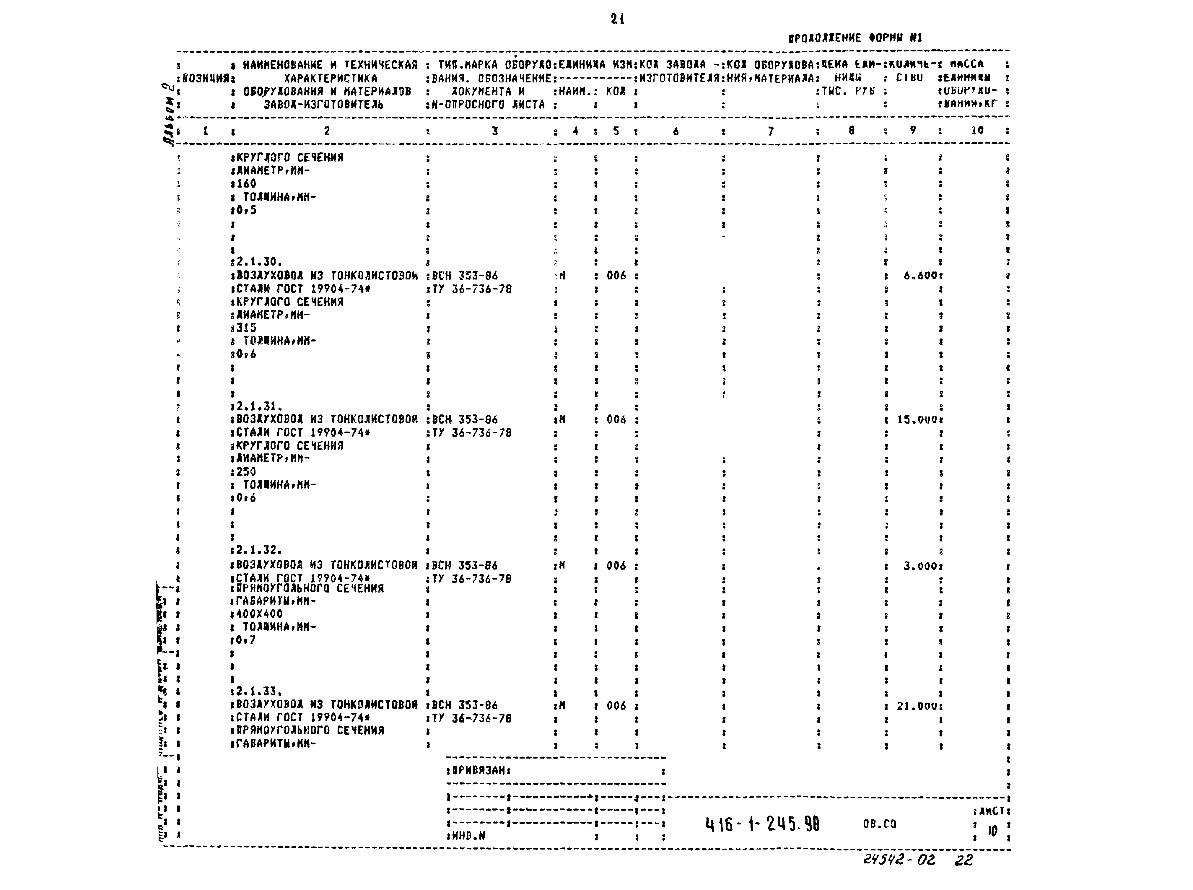 Типовой проект 416-1-245.90