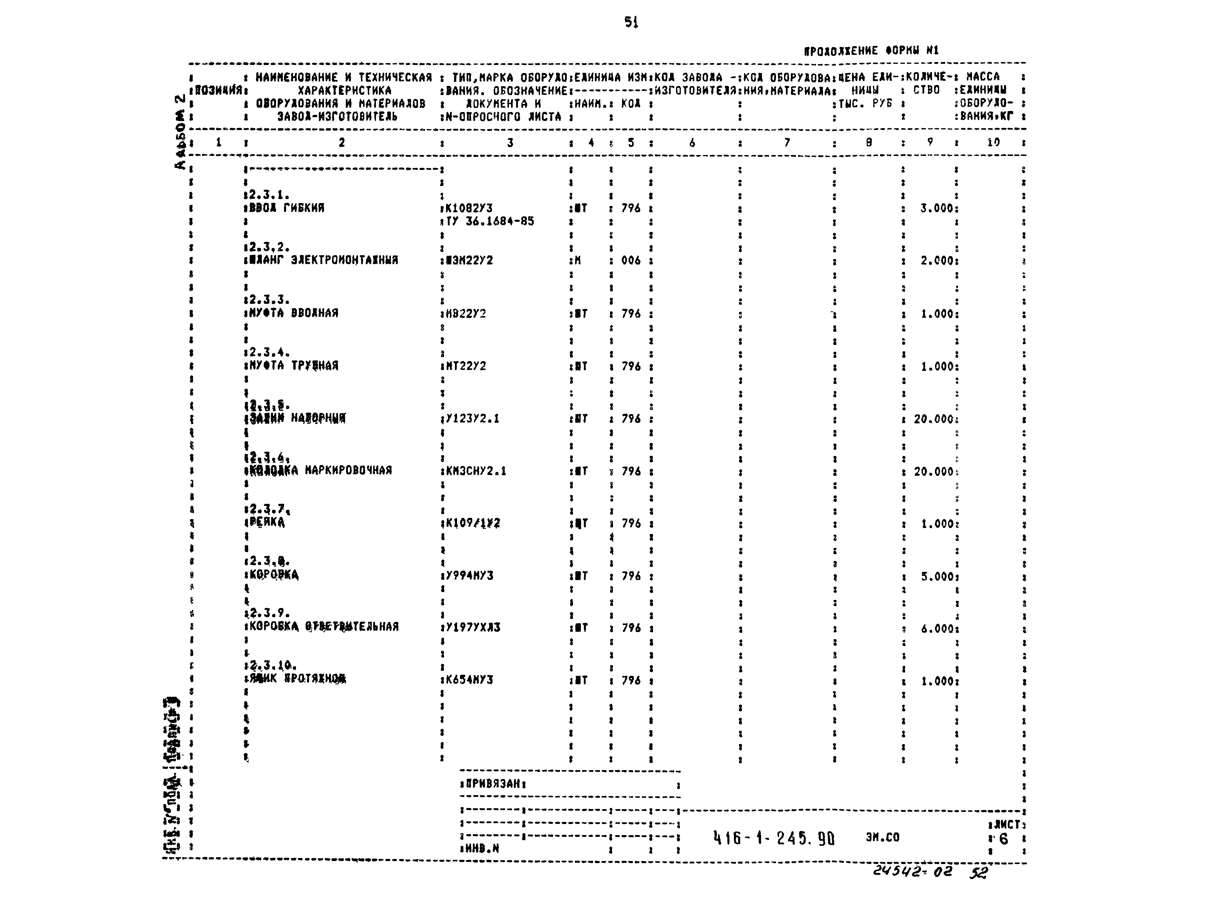 Типовой проект 416-1-245.90