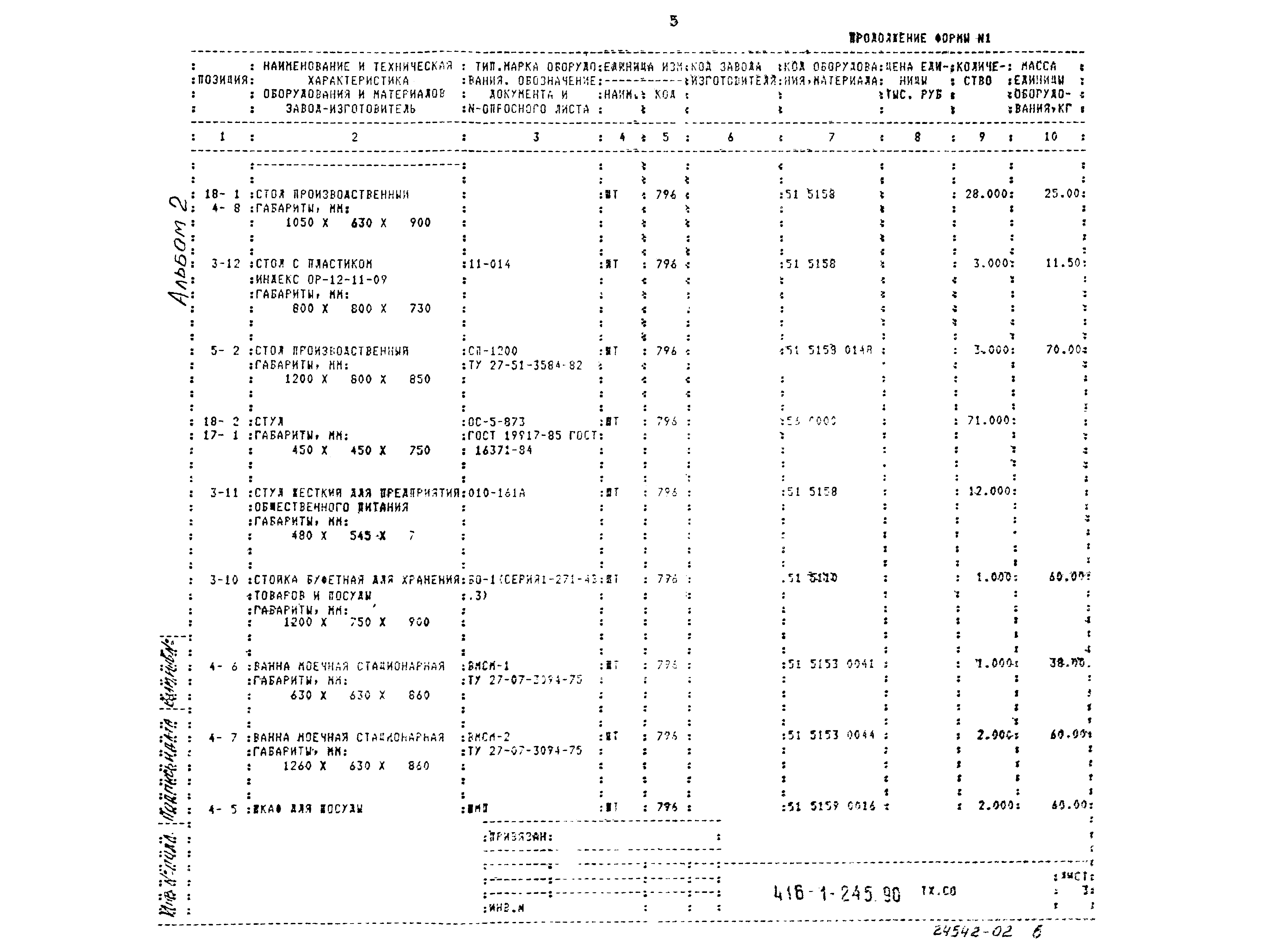 Типовой проект 416-1-245.90