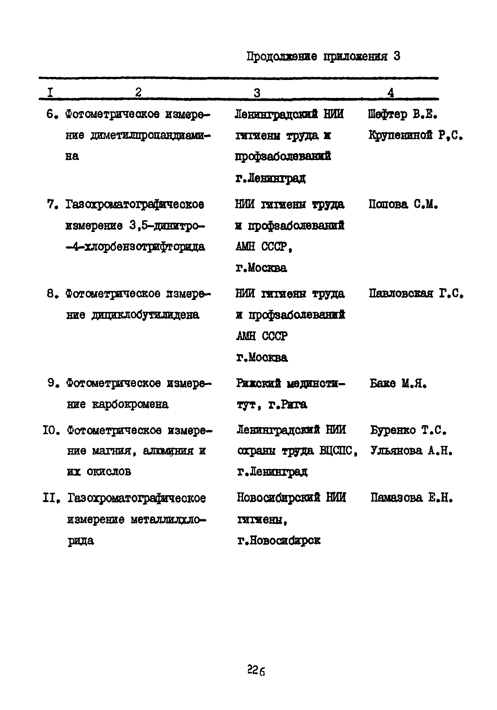 МУ 3122-84