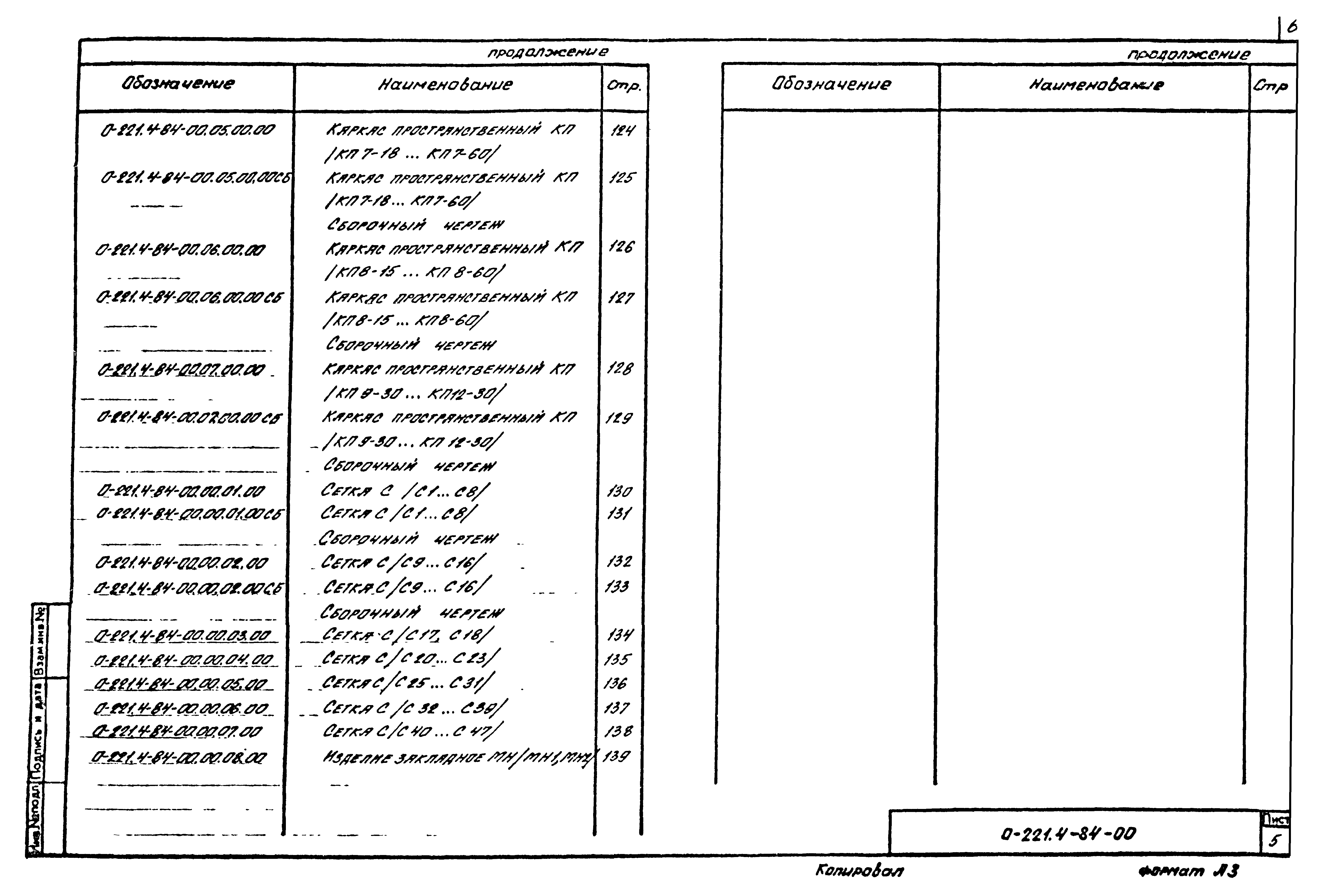 Серия 0-221-84