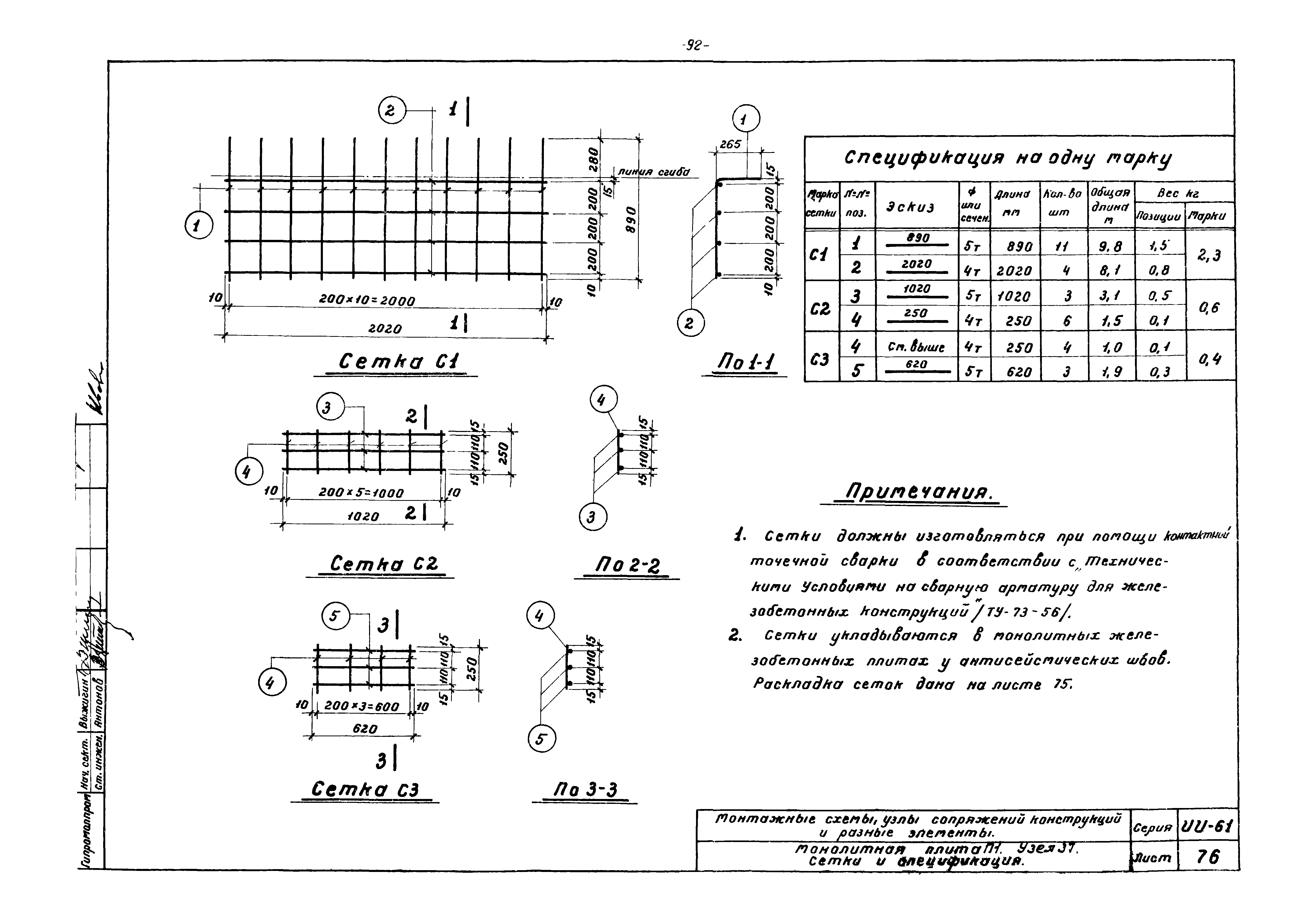 Серия ИИС-61