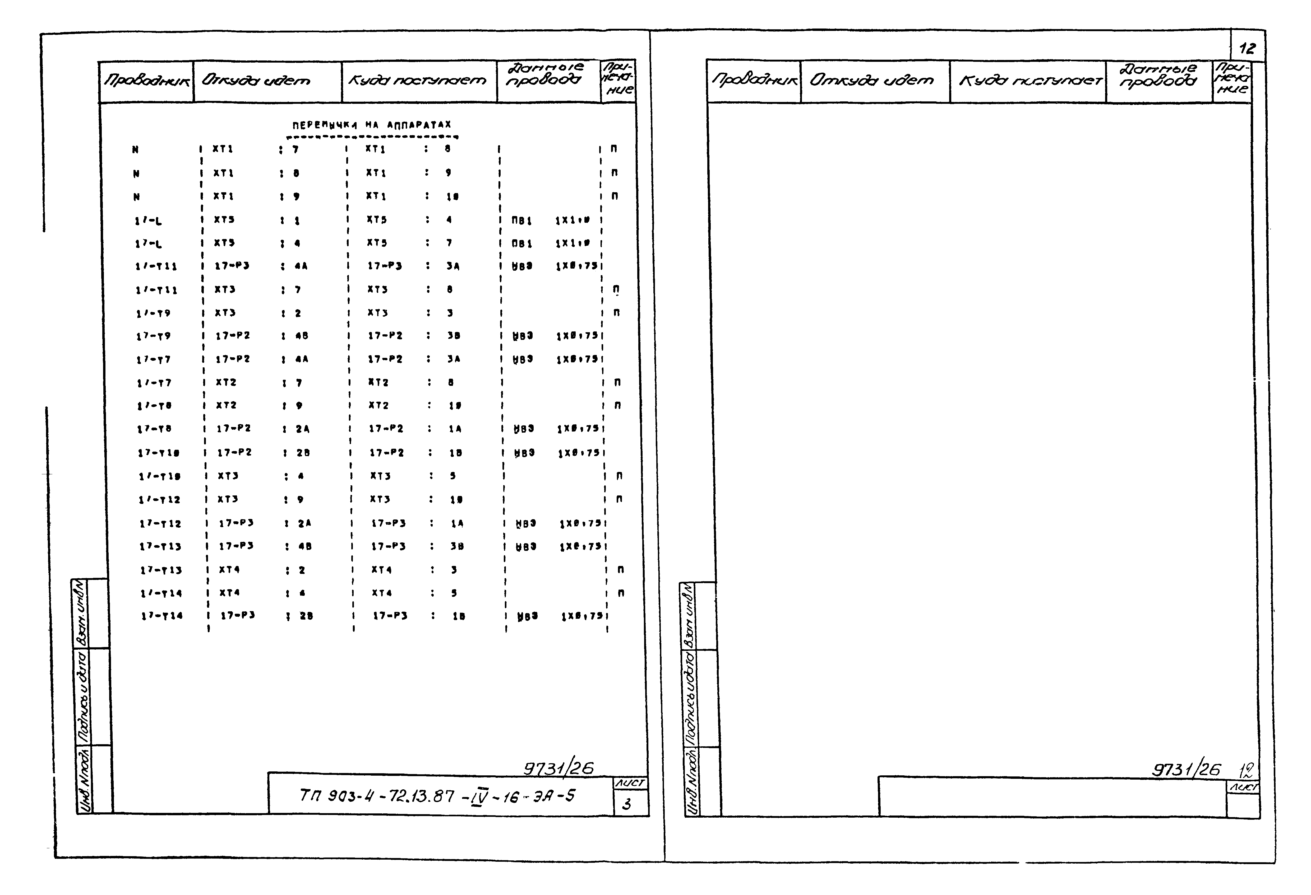 Типовой проект 903-4-72.13.87