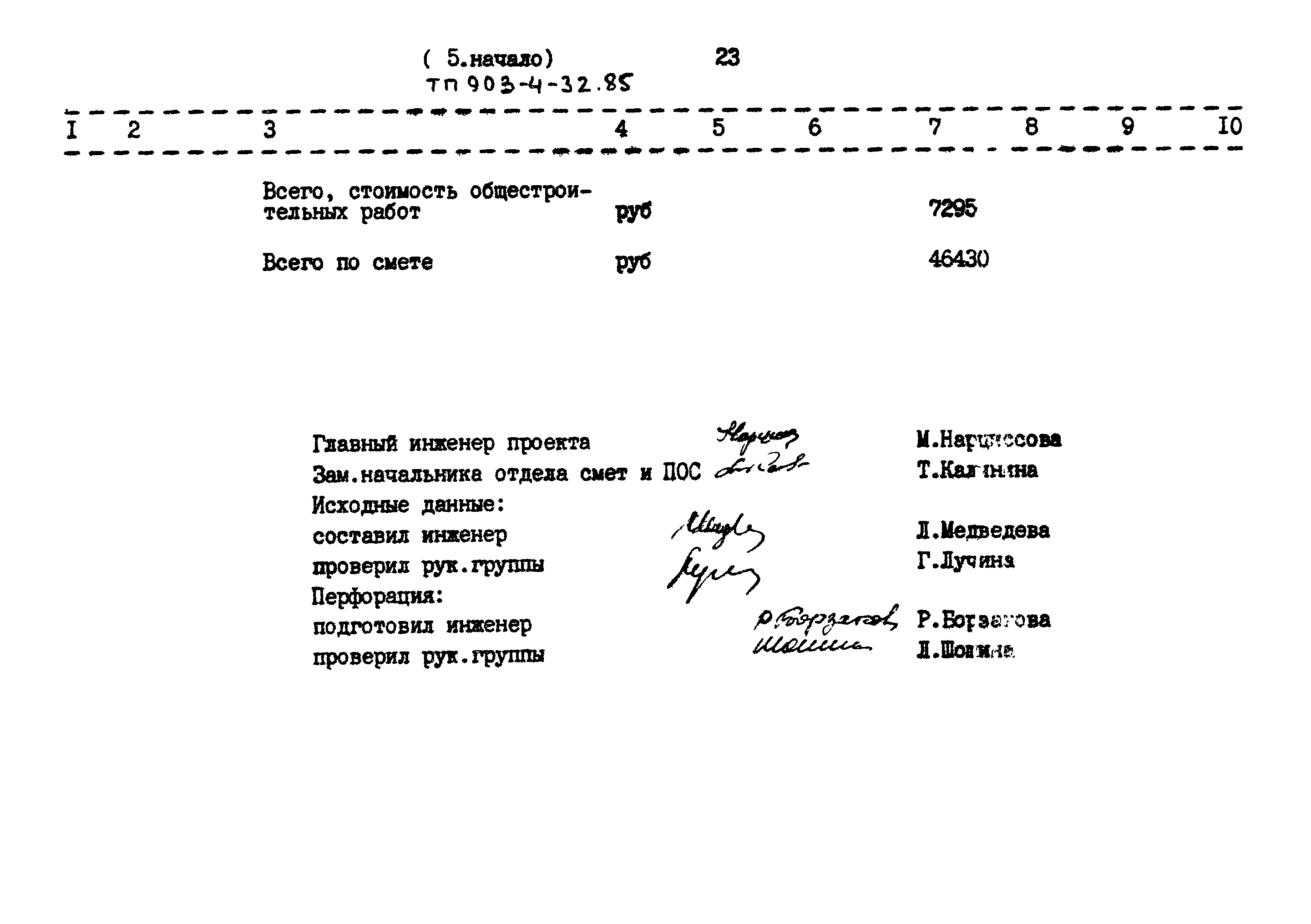 Типовой проект 903-4-32.85