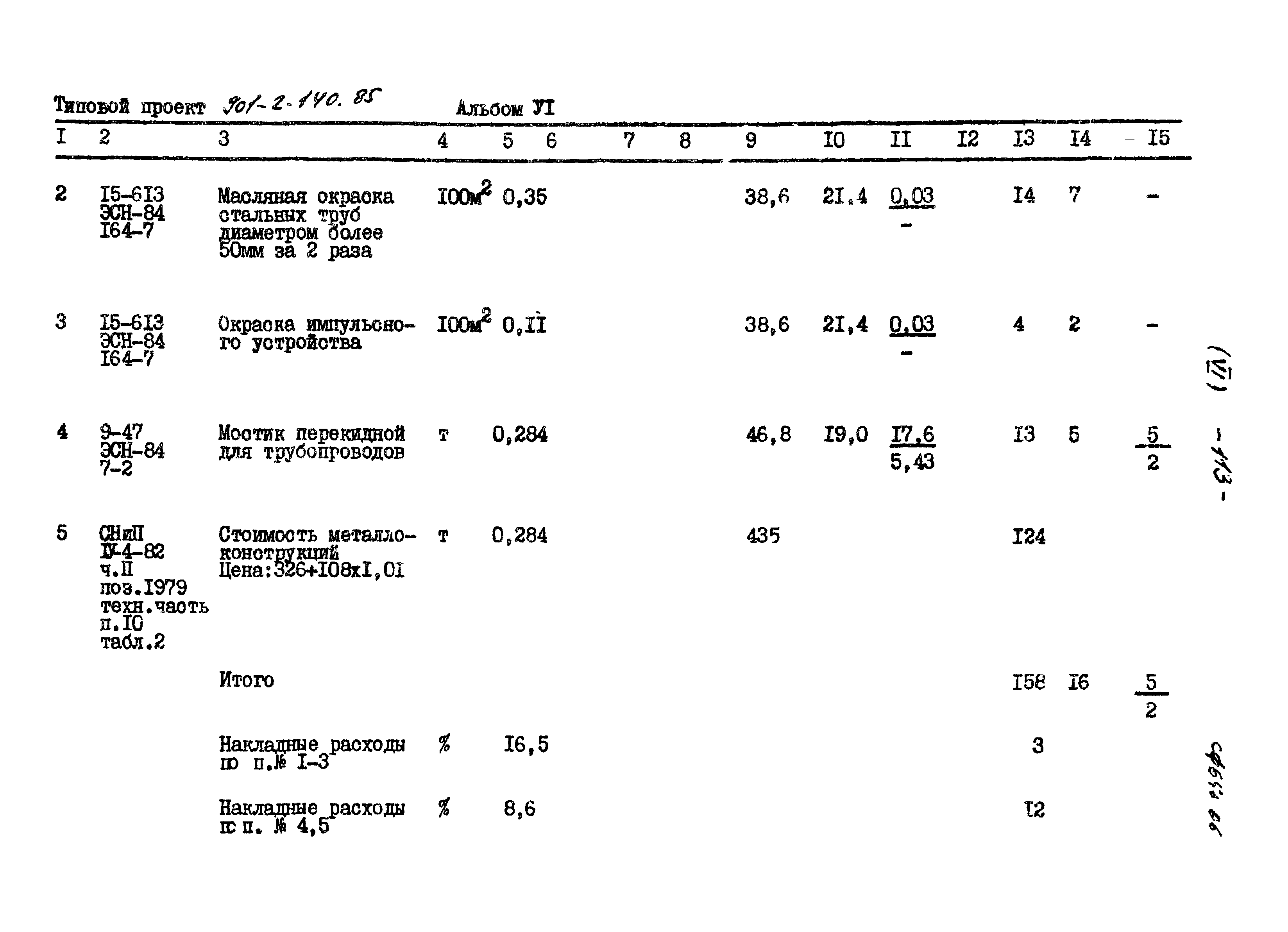 Типовой проект 901-2-140.85