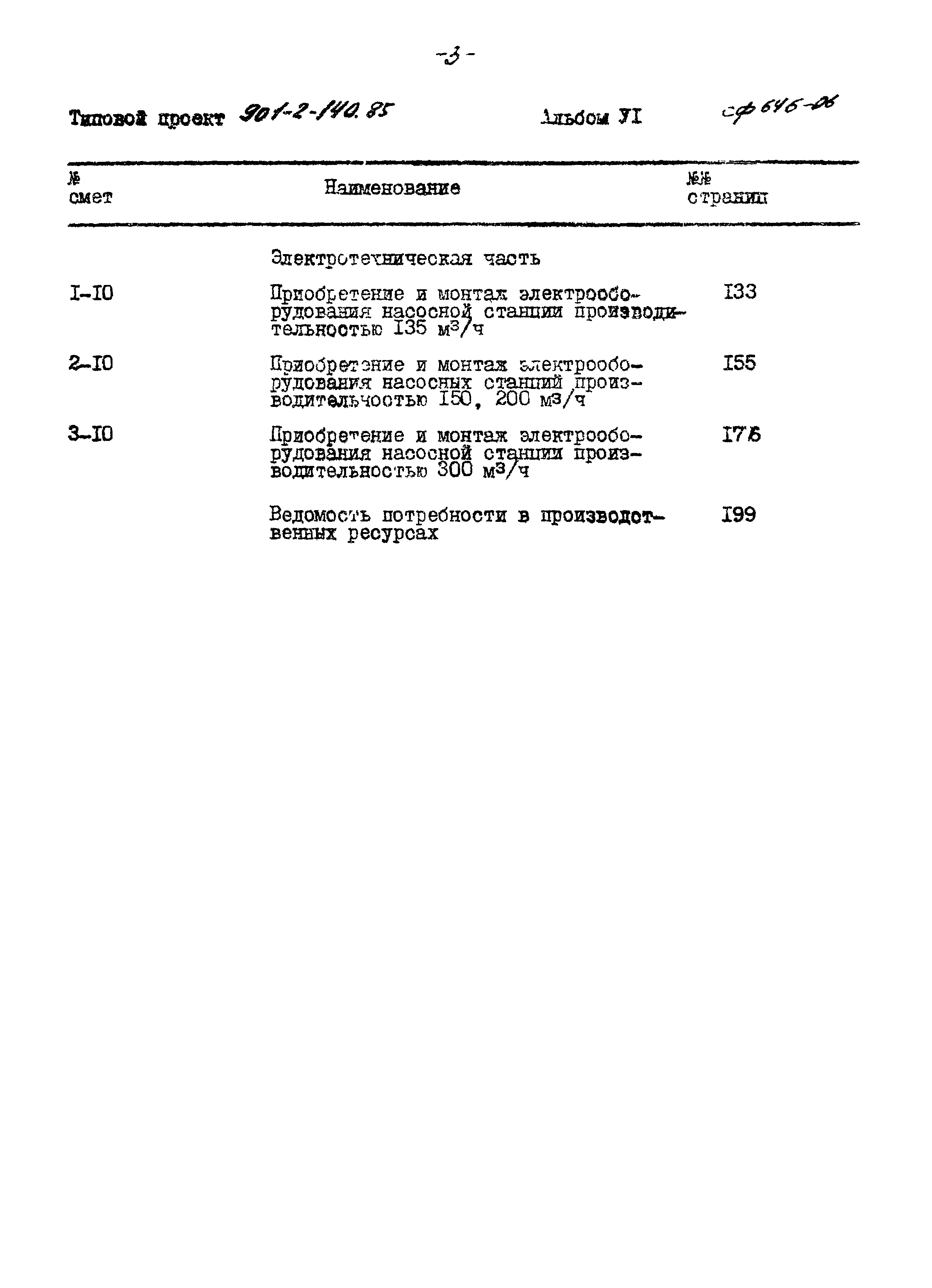 Типовой проект 901-2-140.85