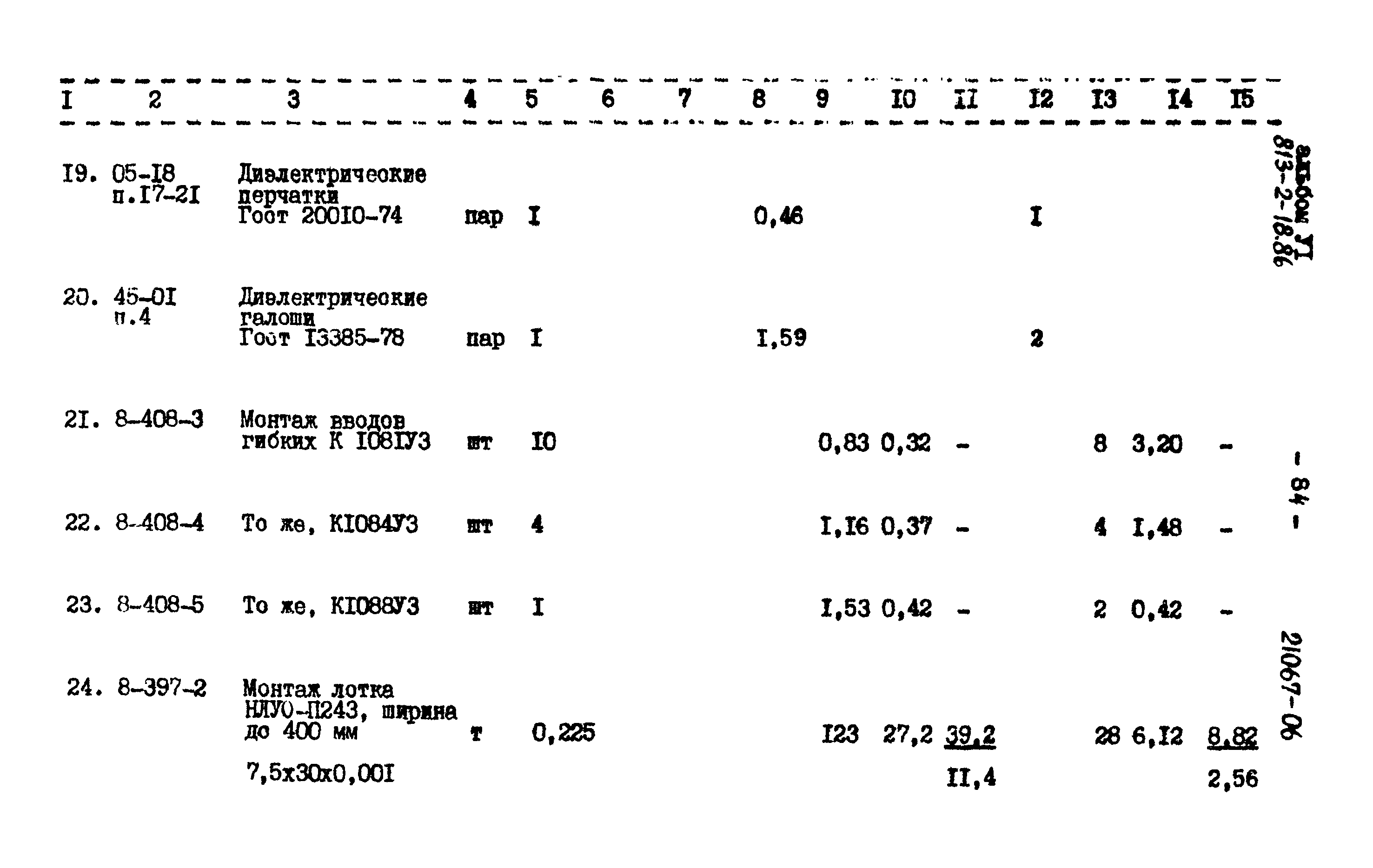 Типовой проект 813-2-18.86