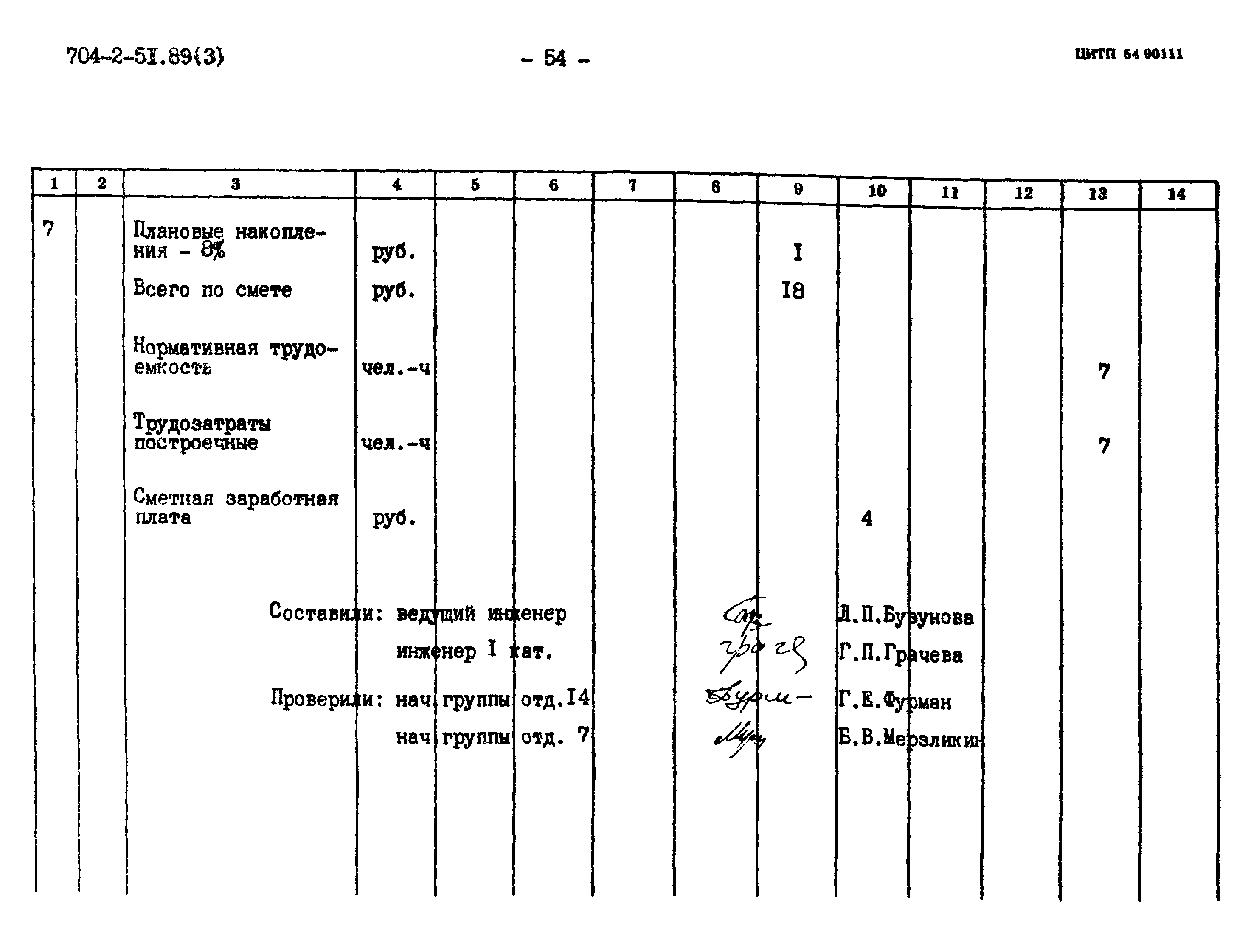 Типовой проект 704-2-51.89