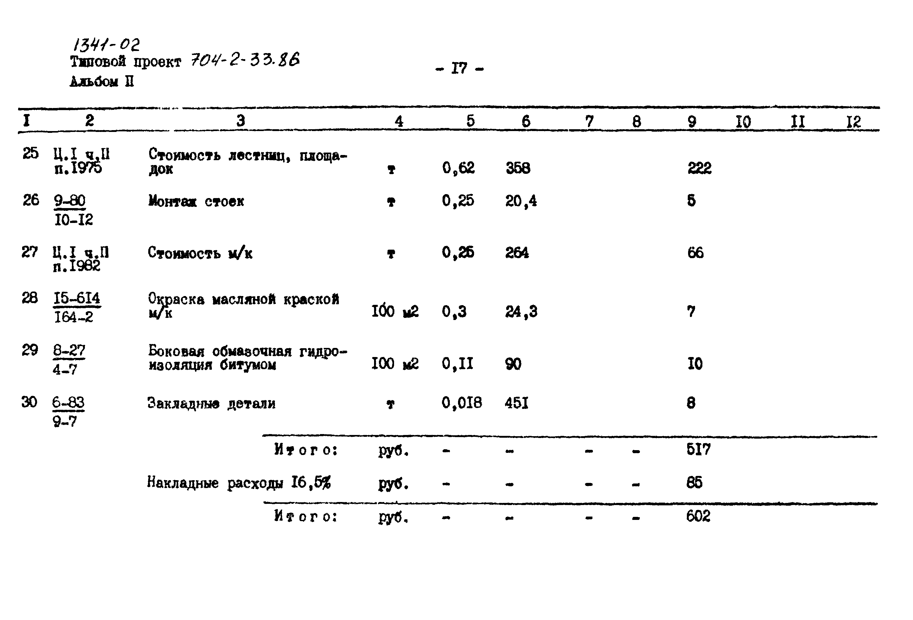 Типовой проект 704-2-33.86