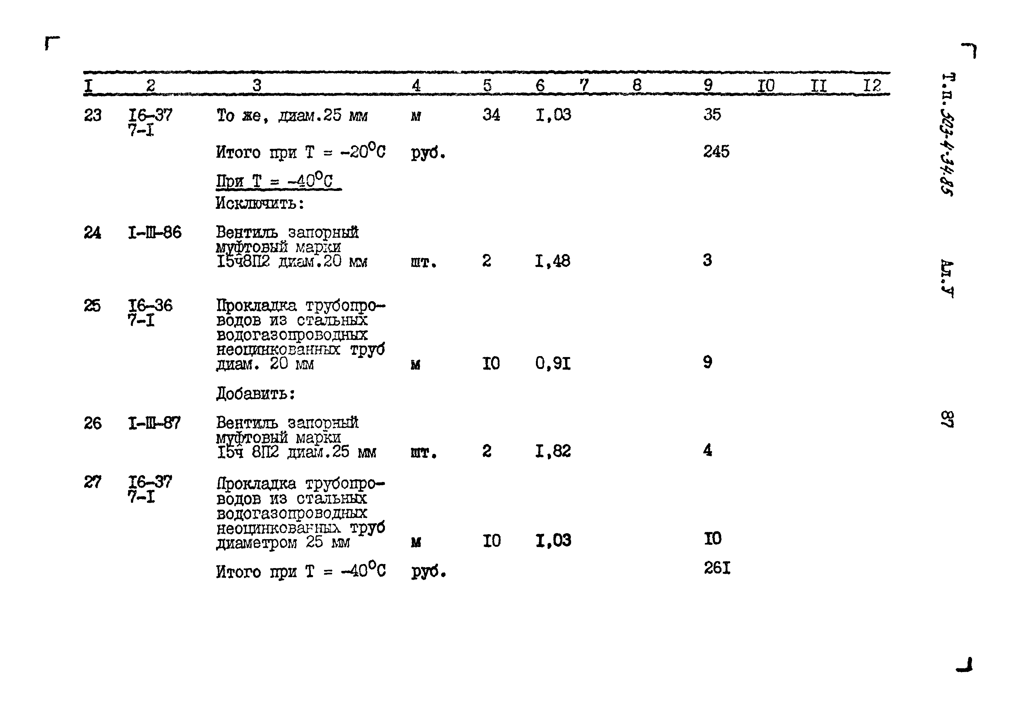 Типовой проект 503-4-34.85