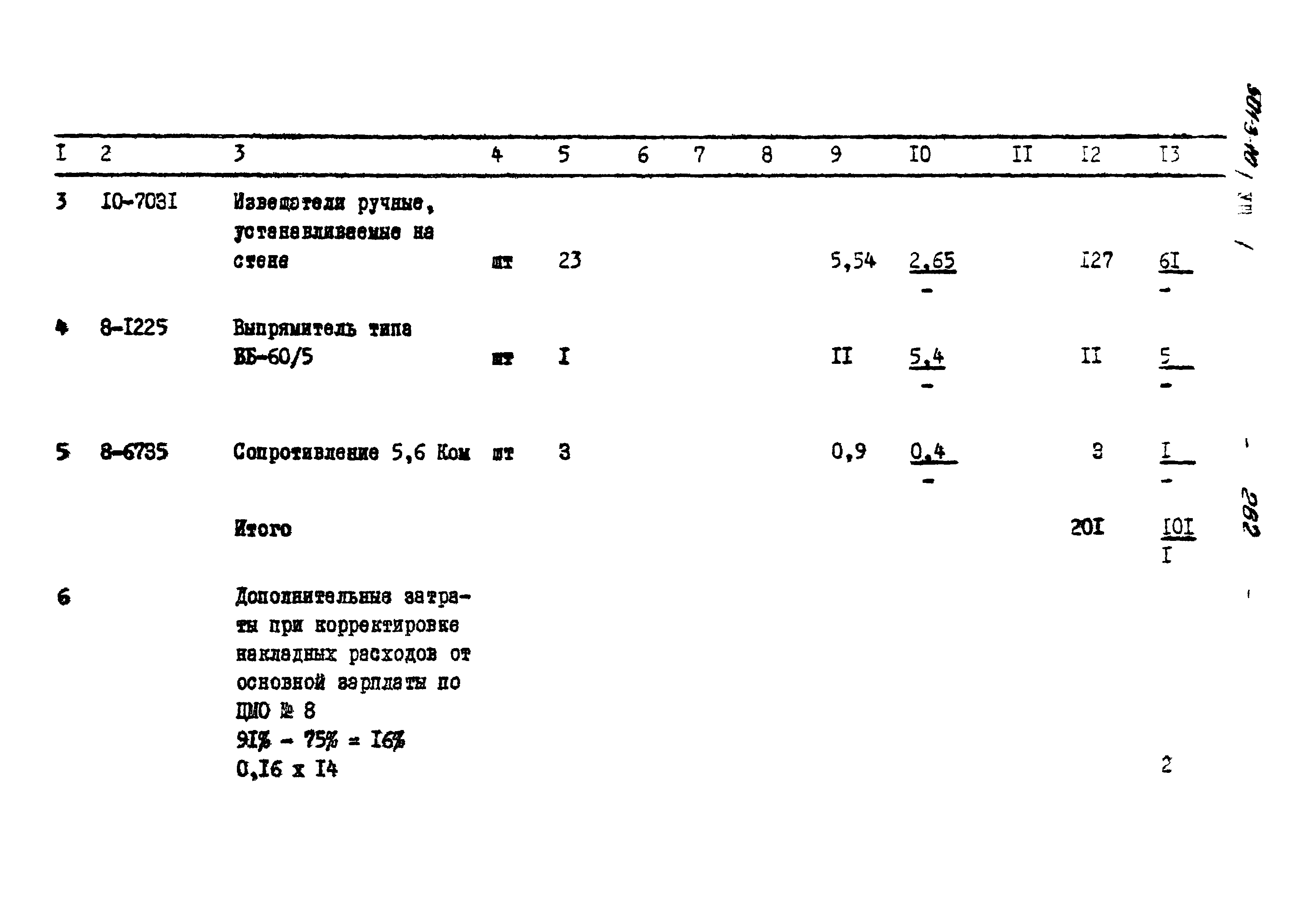 Типовой проект 501-3-10