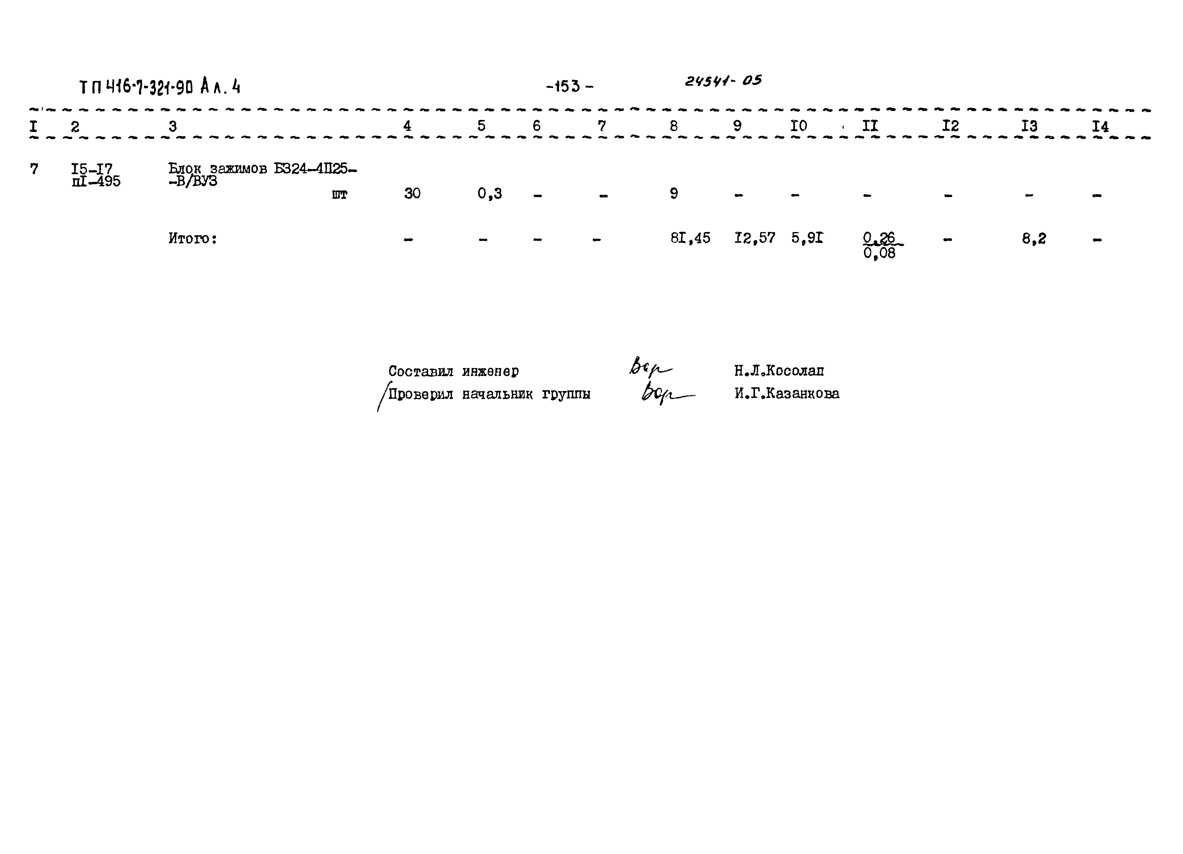 Типовой проект 416-7-321.90