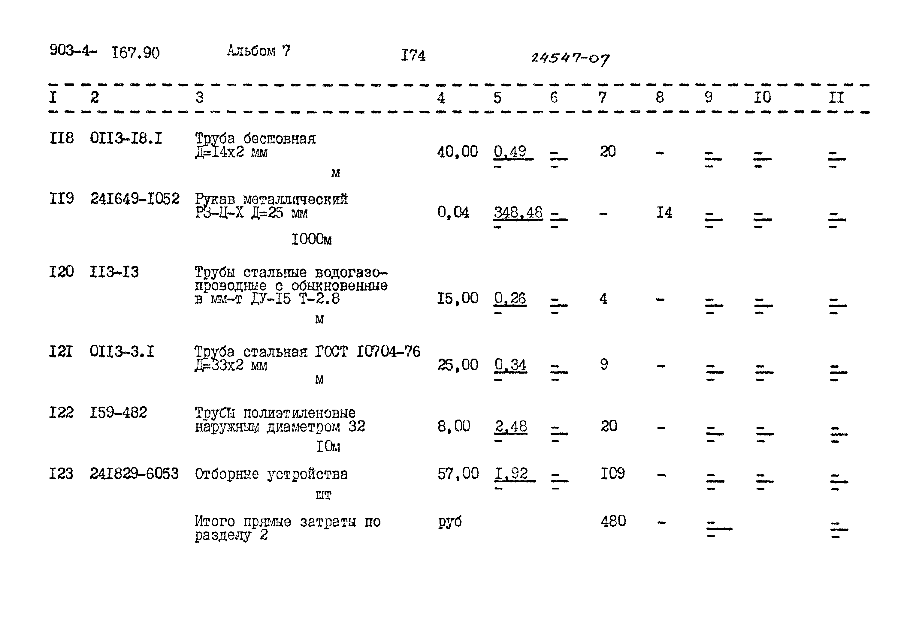 Типовой проект 903-4-167.90