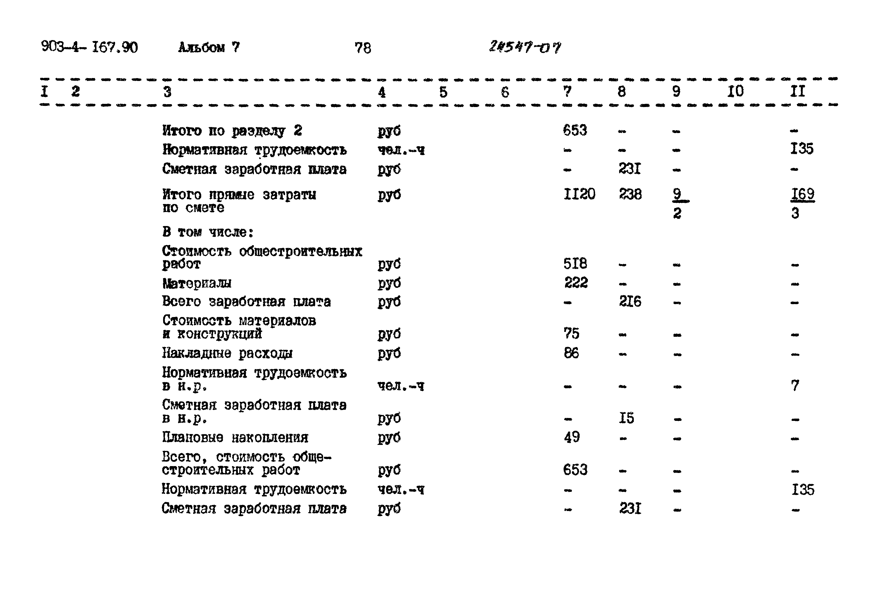 Типовой проект 903-4-167.90