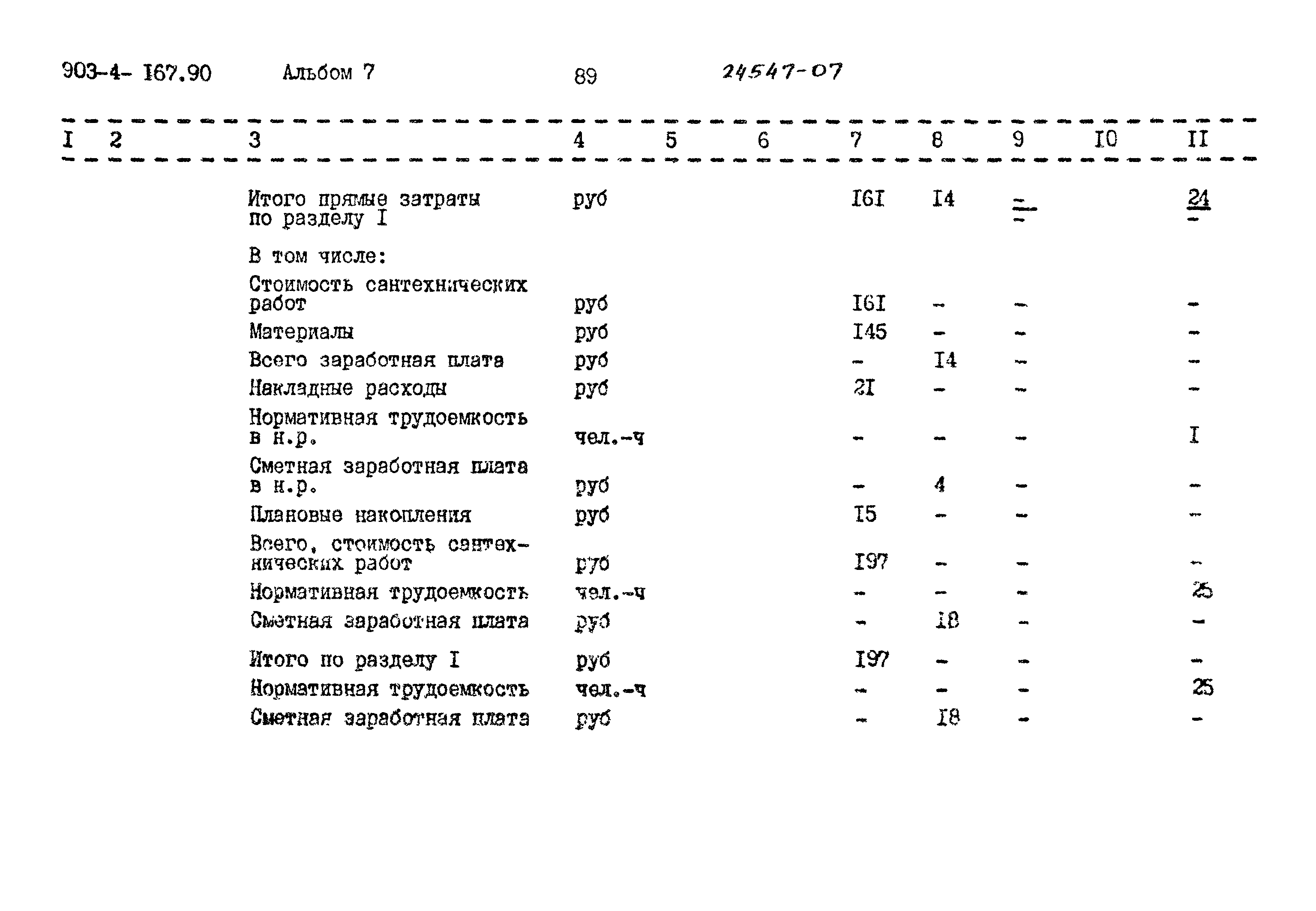 Типовой проект 903-4-167.90