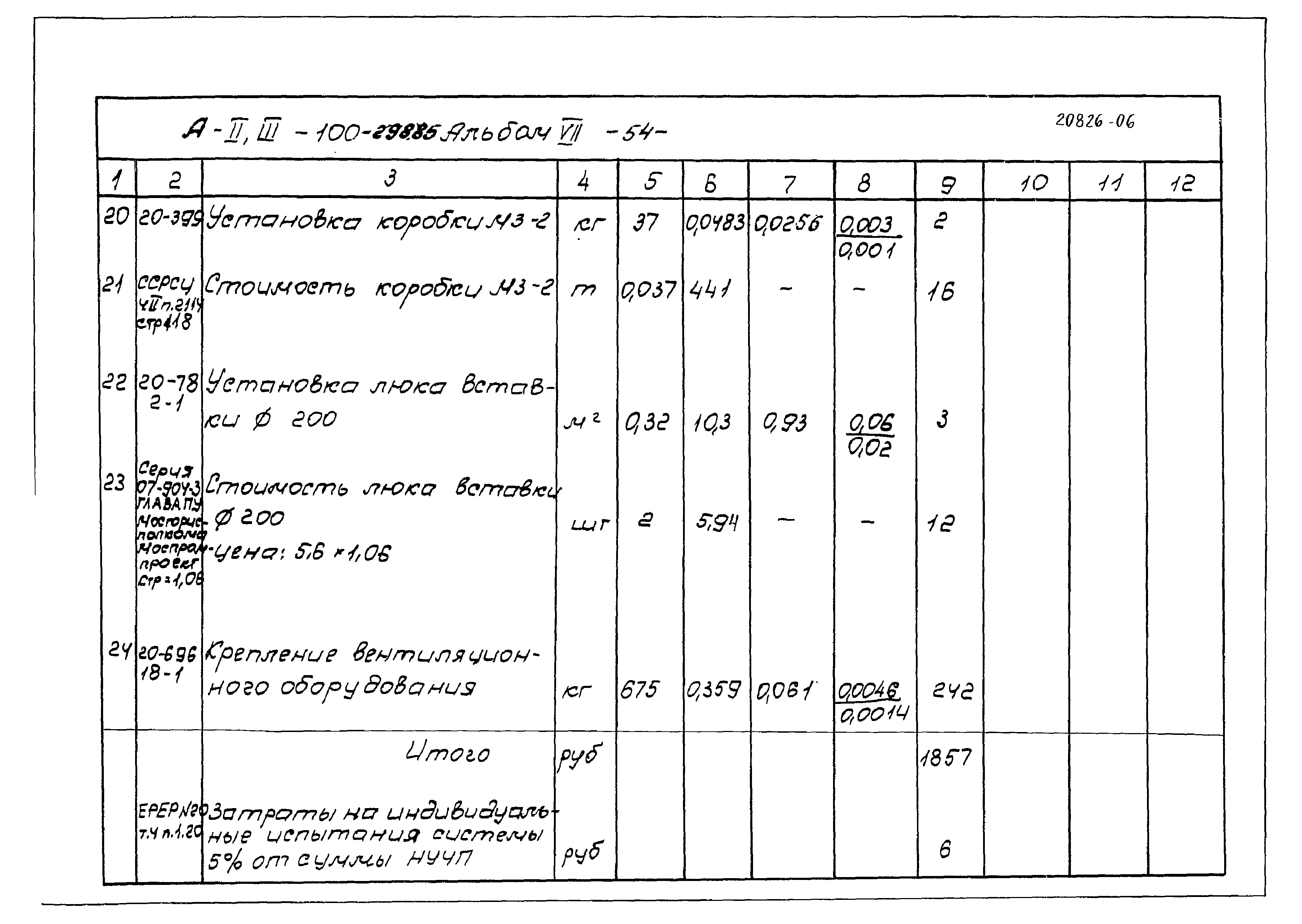 Типовой проект А-II,III-100-298.85