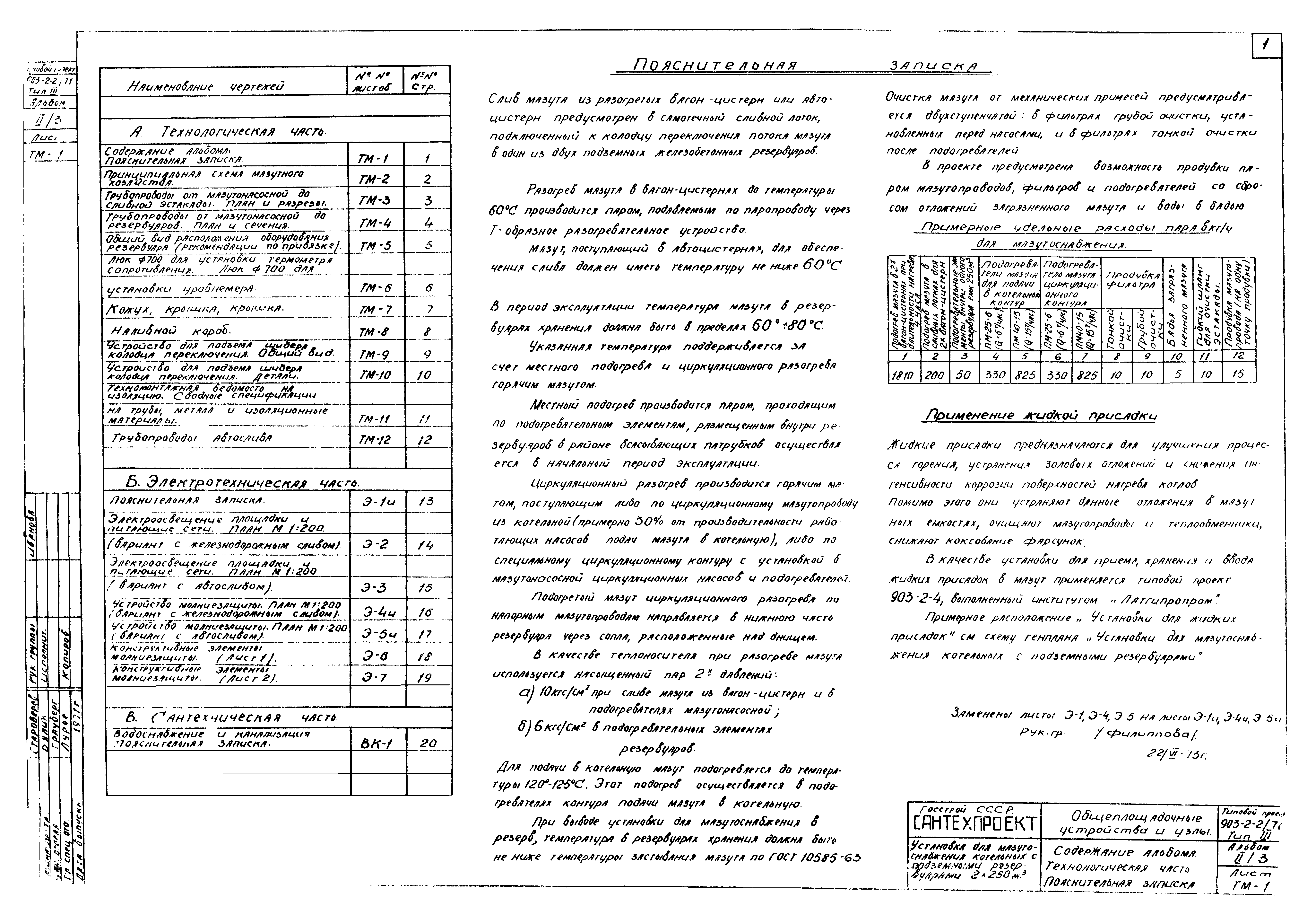 Типовой проект 903-2-2/71